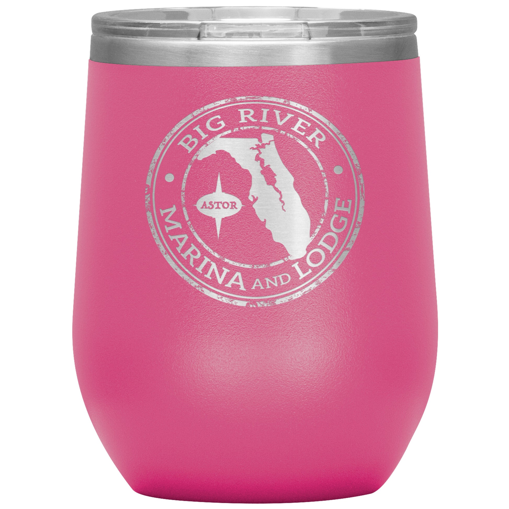 Big River Marina & Lodge-12oz Wine Insulated Tumbler