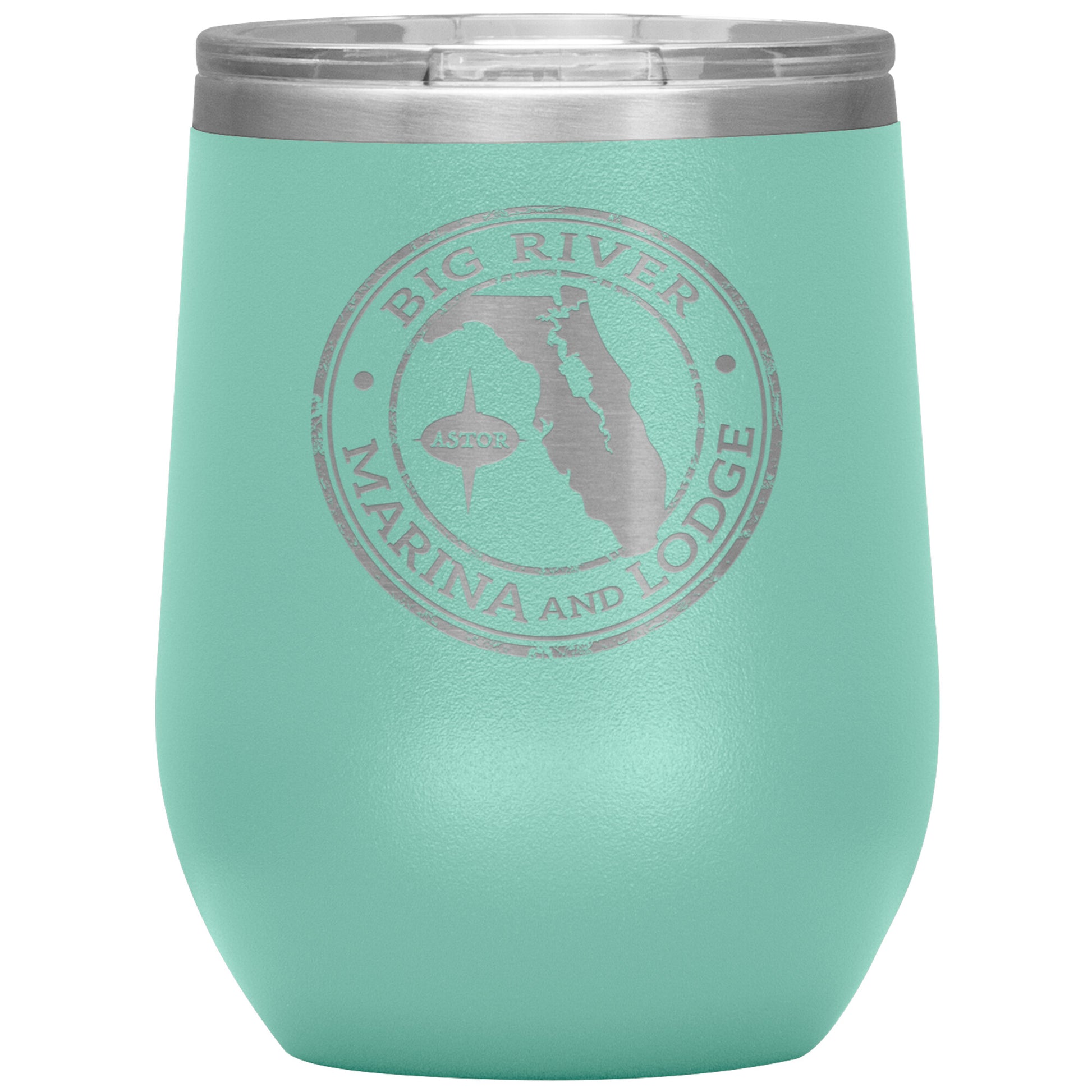 Big River Marina & Lodge-12oz Wine Insulated Tumbler