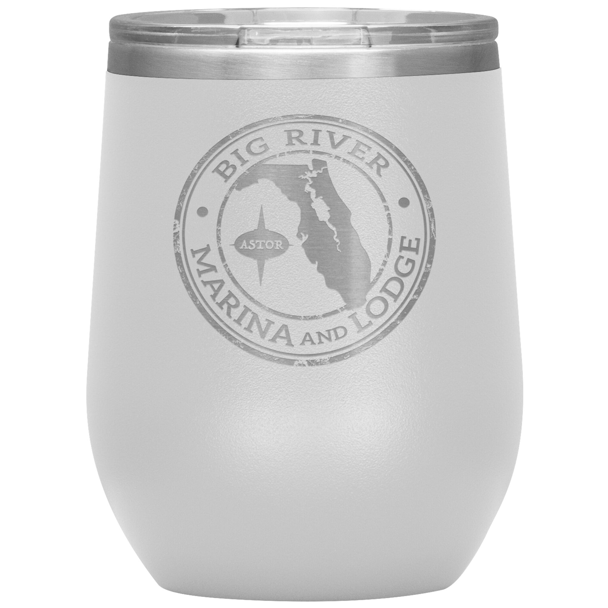 Big River Marina & Lodge-12oz Wine Insulated Tumbler