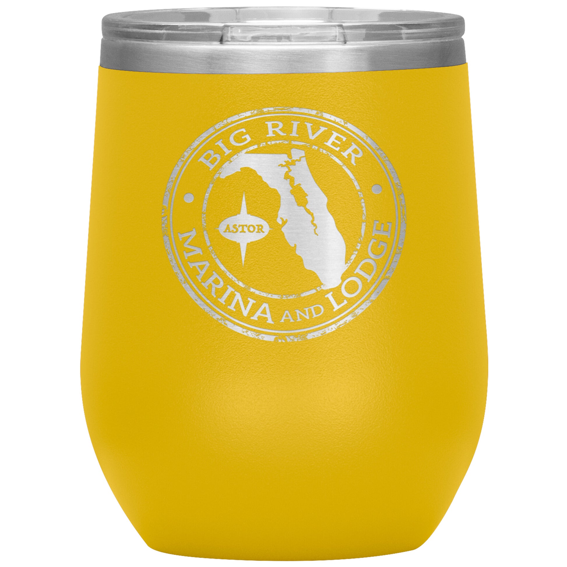 Big River Marina & Lodge-12oz Wine Insulated Tumbler