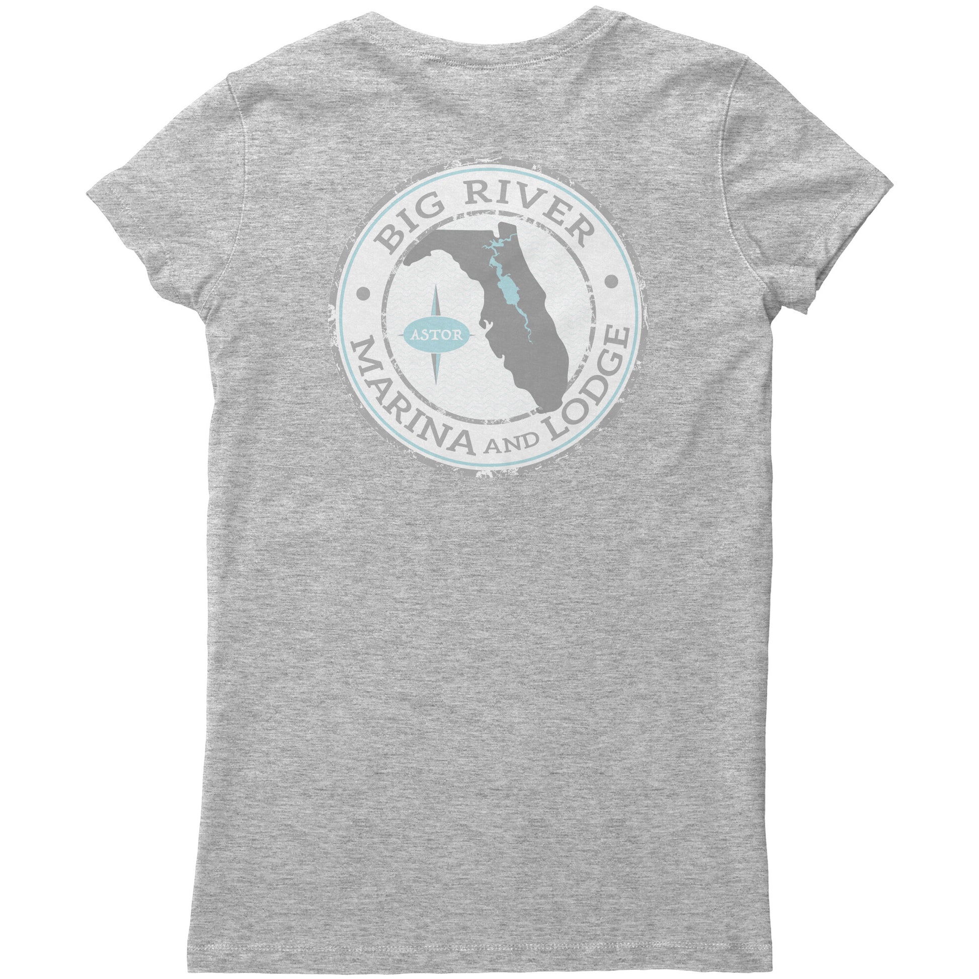 Big River Marina & Lodge-Womens V-Neck