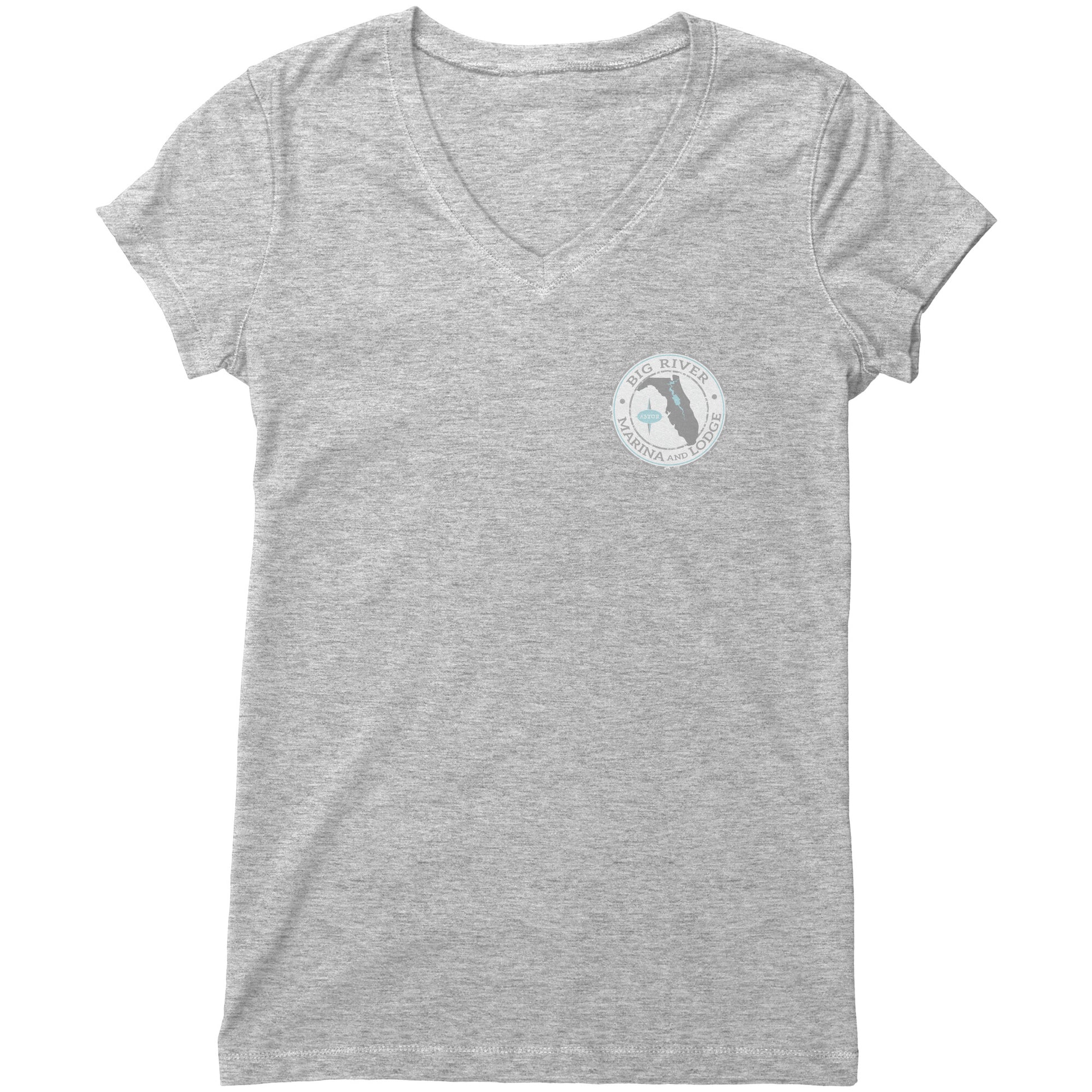 Big River Marina & Lodge-Womens V-Neck