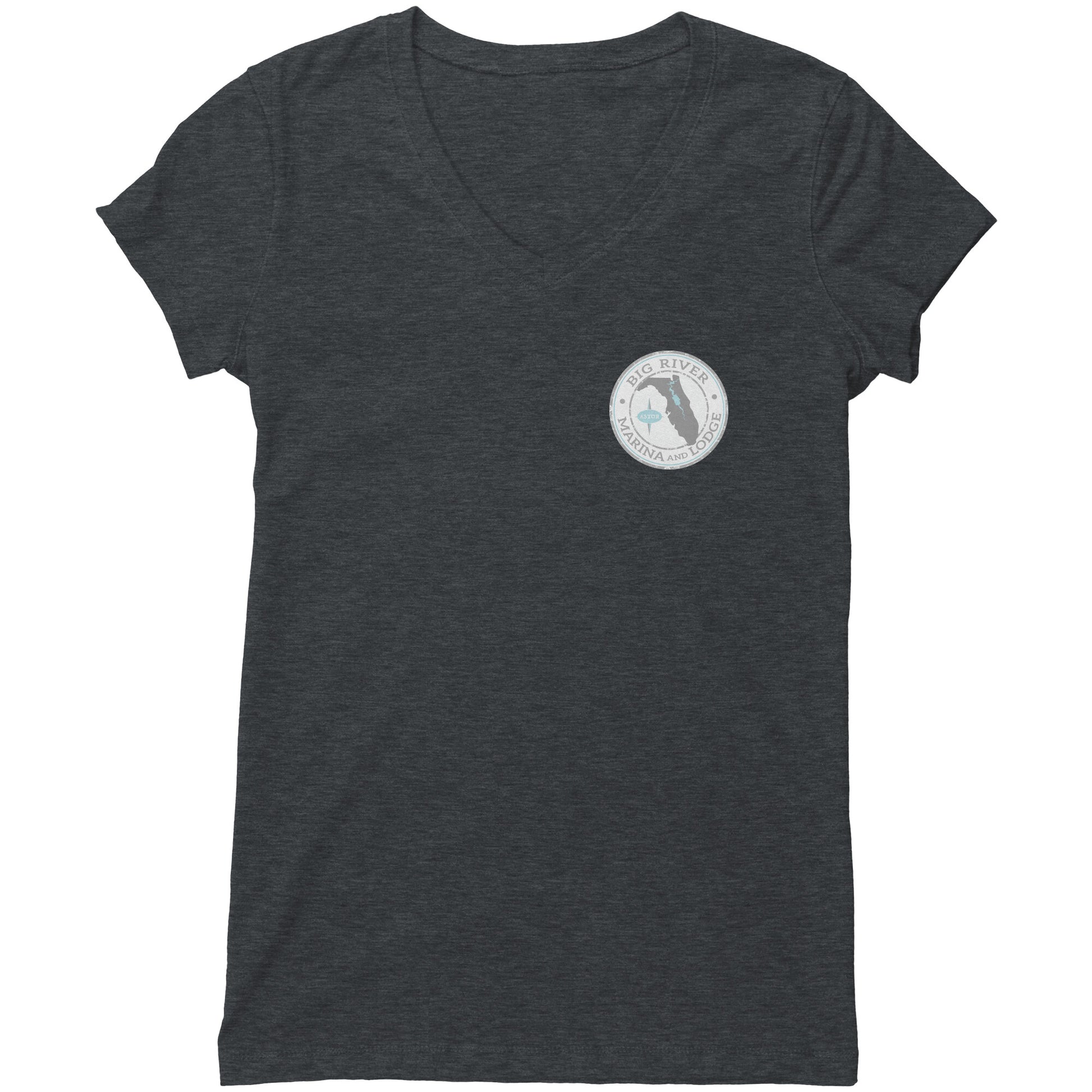 Big River Marina & Lodge-Womens V-Neck