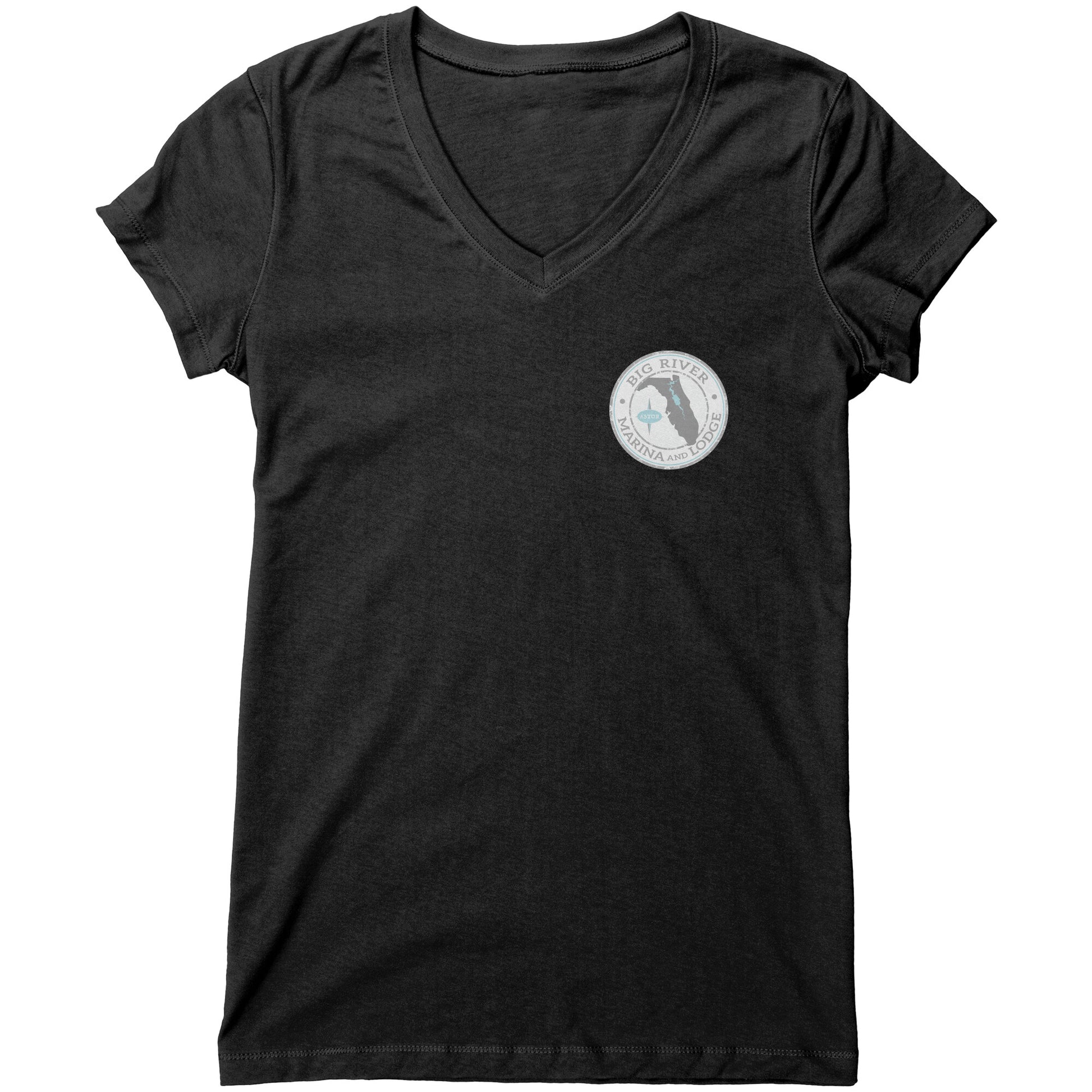 Big River Marina & Lodge-Womens V-Neck