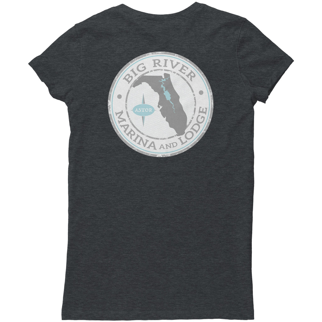 Big River Marina & Lodge-Womens V-Neck