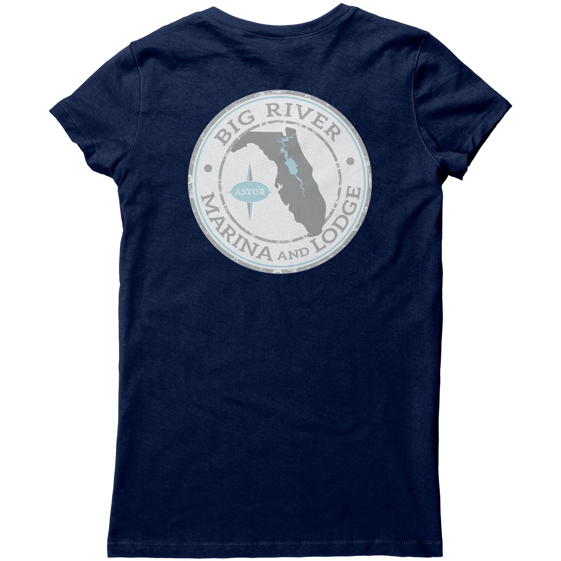 Big River Marina & Lodge-Womens V-Neck