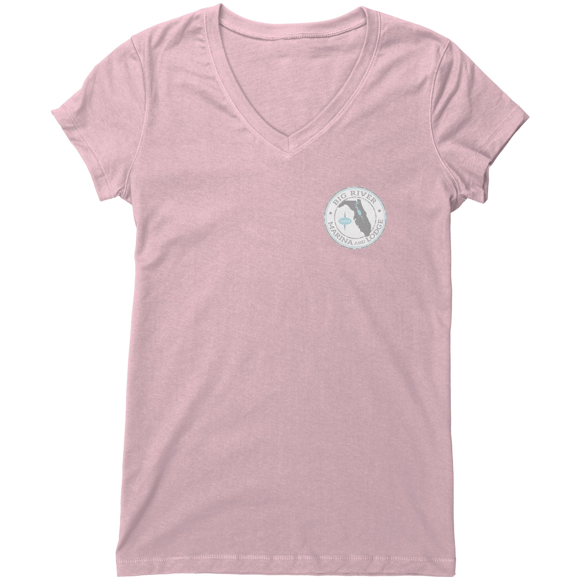 Big River Marina & Lodge-Womens V-Neck