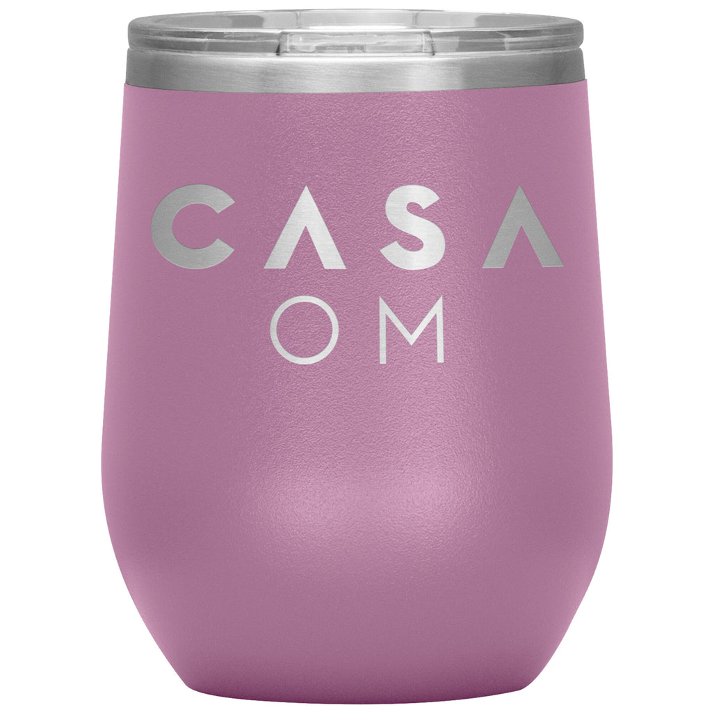 Casa Om-12oz Wine Insulated Tumbler