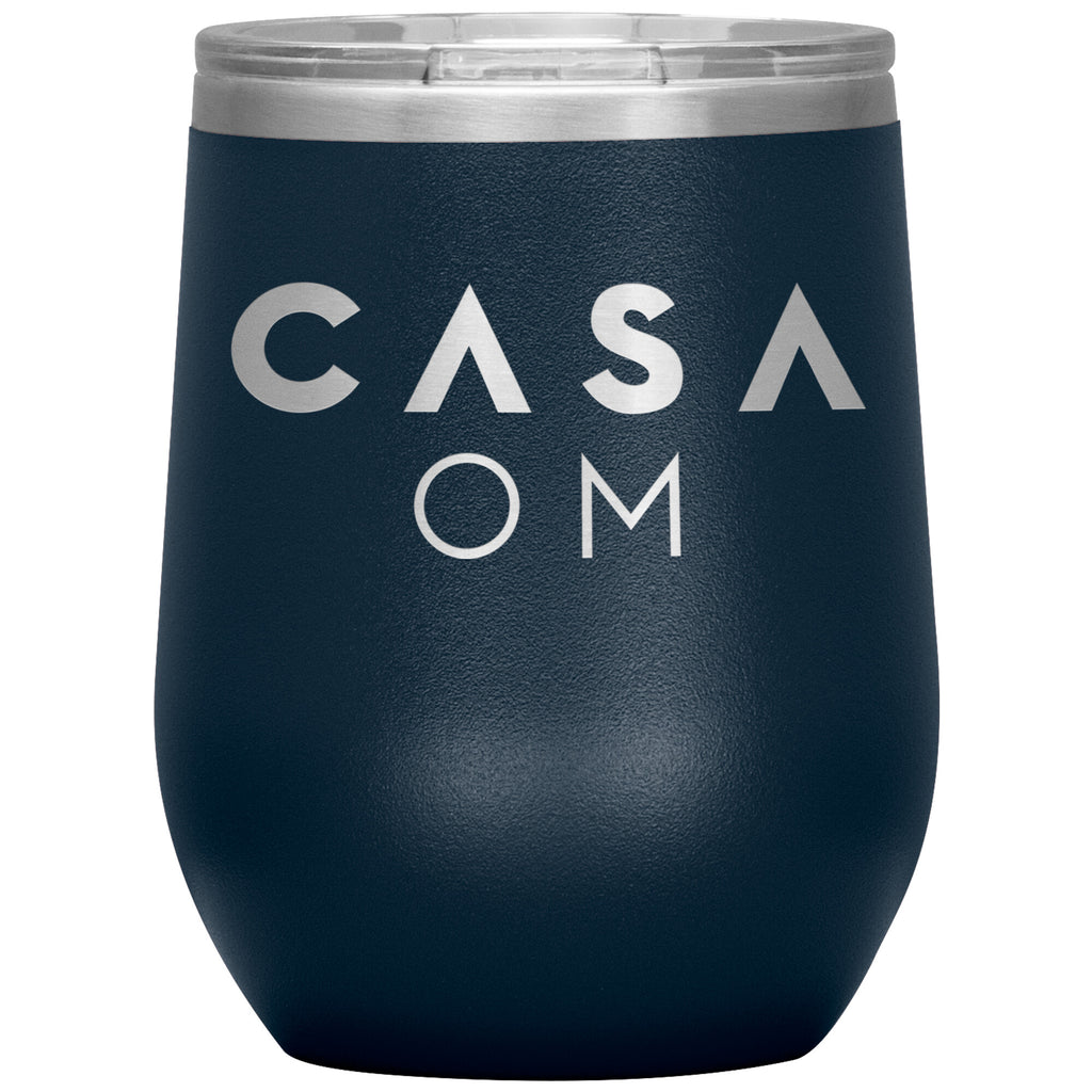 Casa Om-12oz Wine Insulated Tumbler