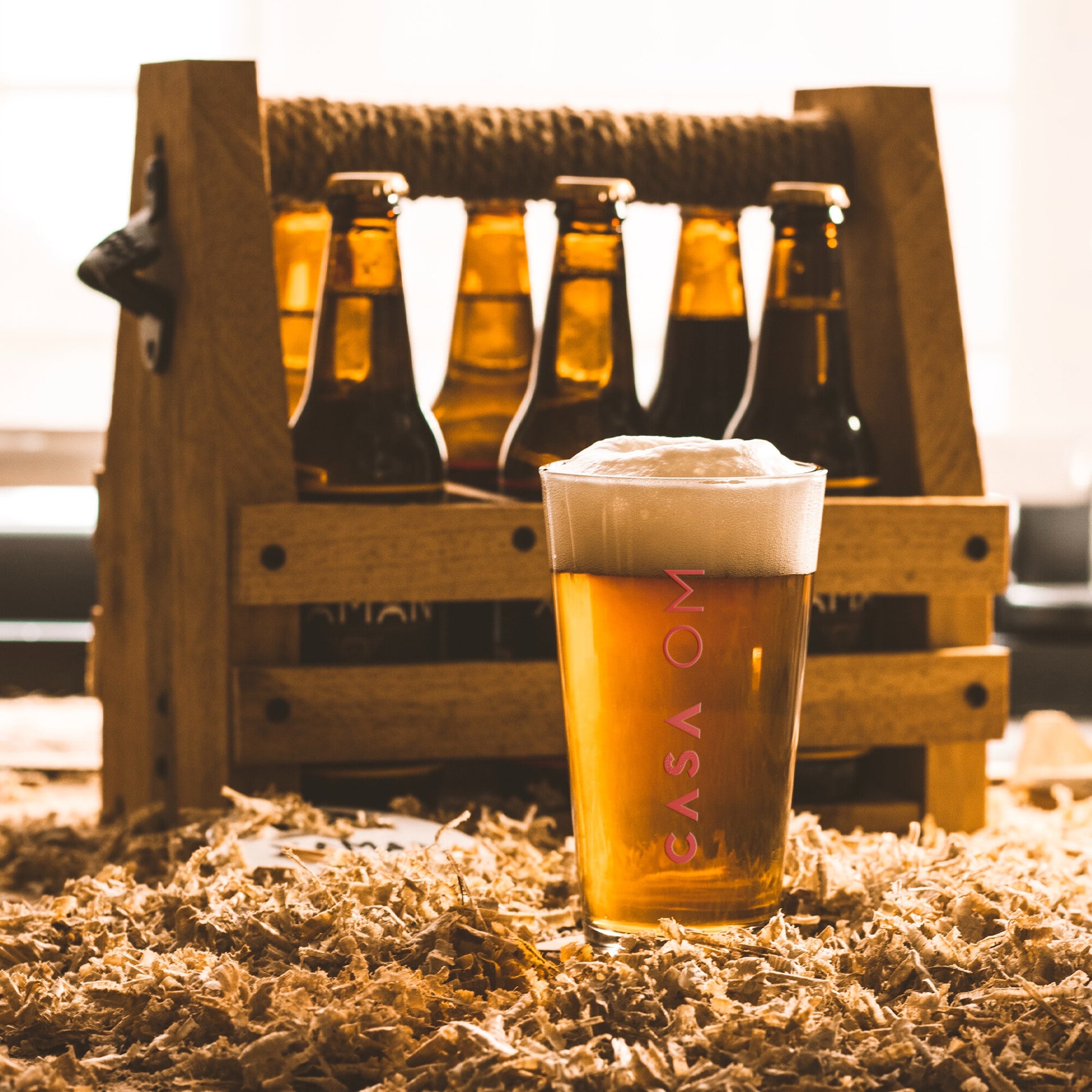 Casa Om-Pint Glass