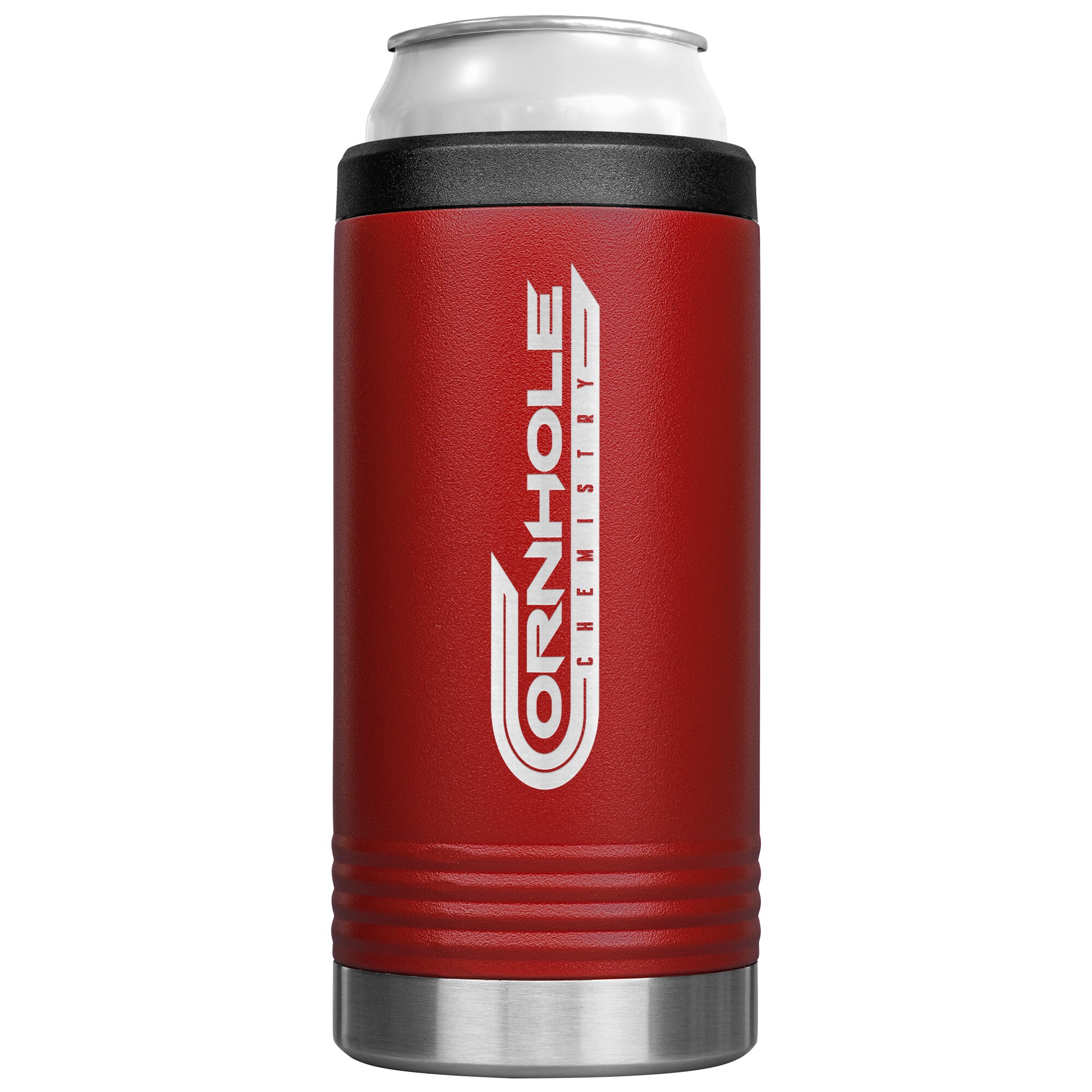 Cornhole Chemistry-12oz Cozie Insulated Tumbler