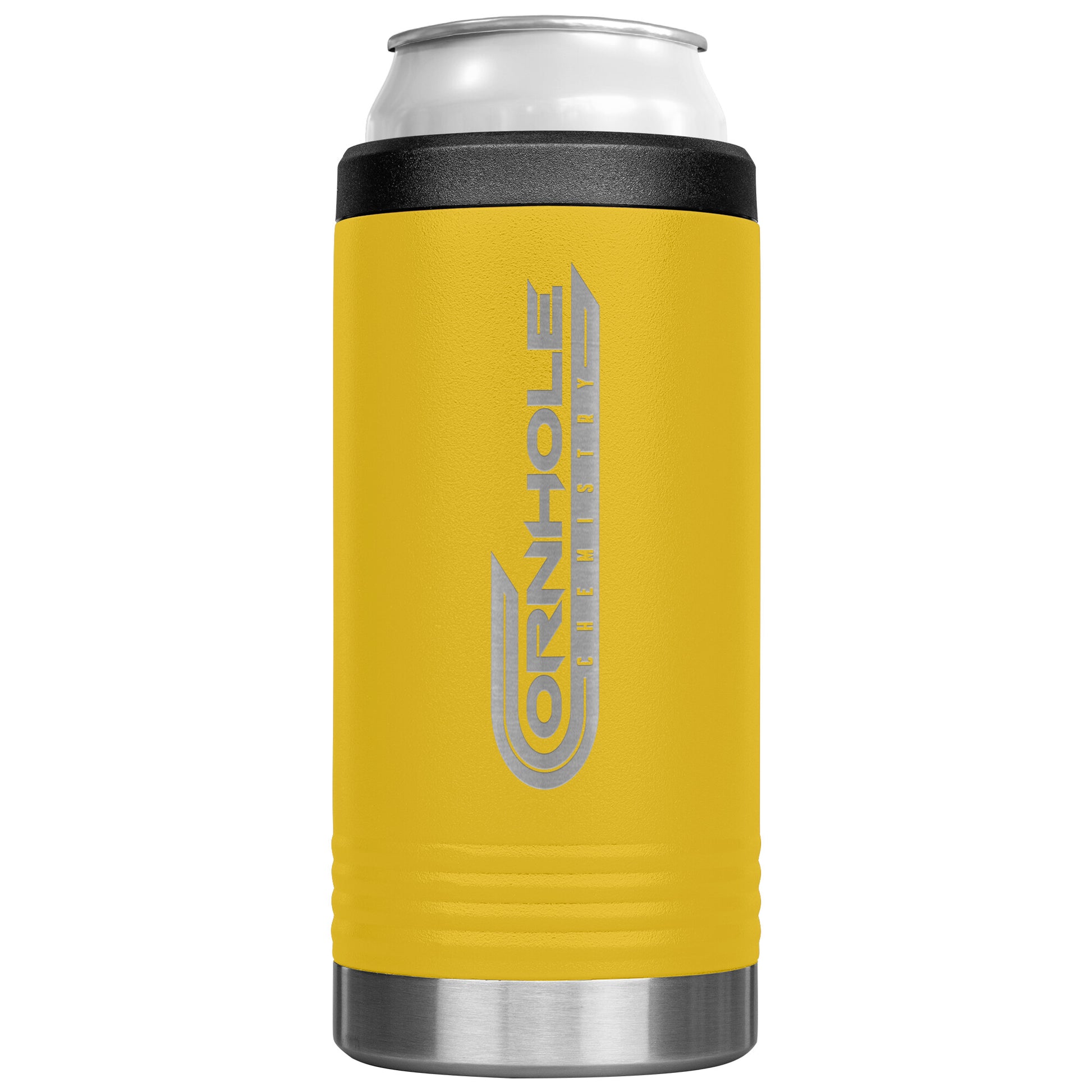Cornhole Chemistry-12oz Cozie Insulated Tumbler