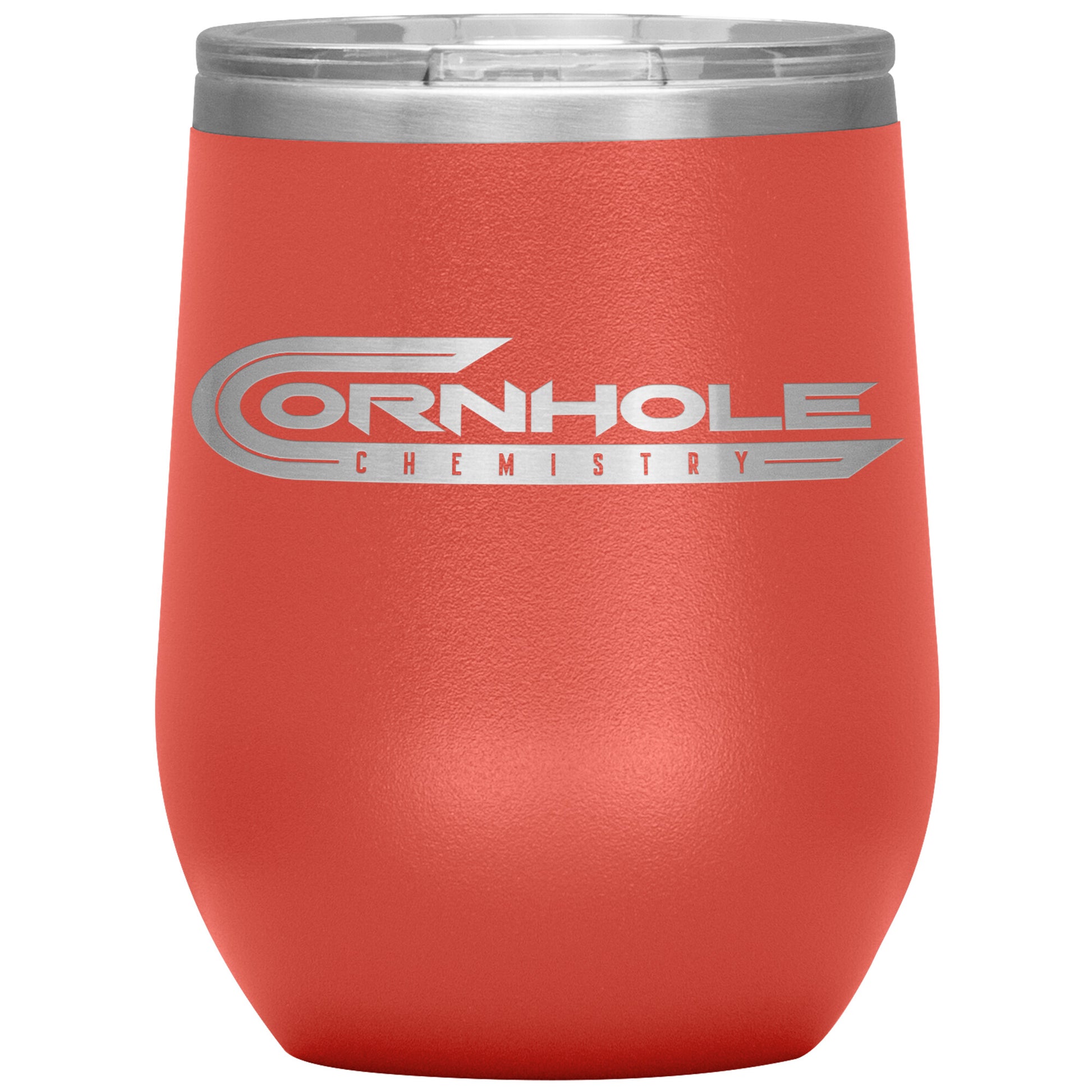 Cornhole Chemistry-12oz Wine Insulated Tumbler