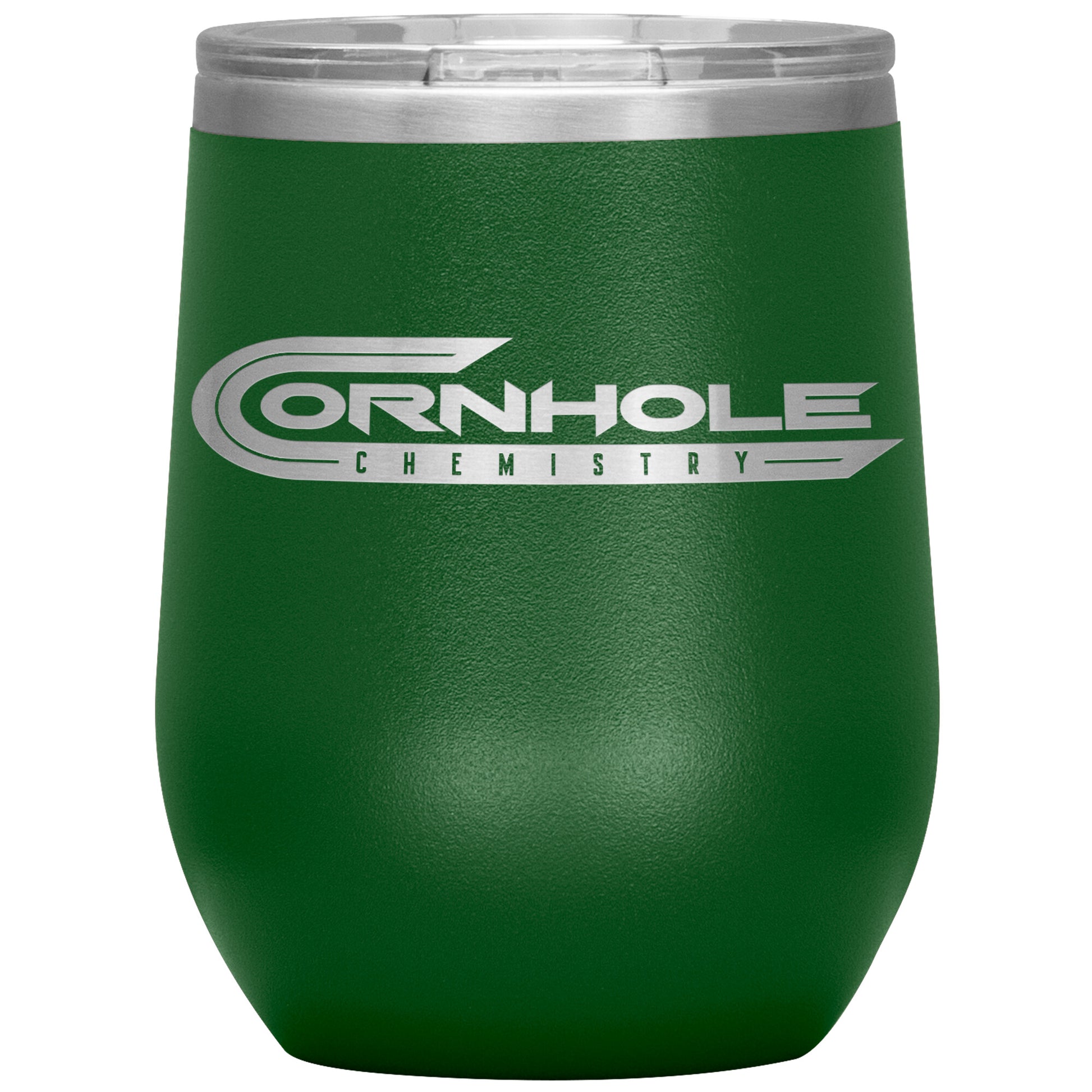 Cornhole Chemistry-12oz Wine Insulated Tumbler