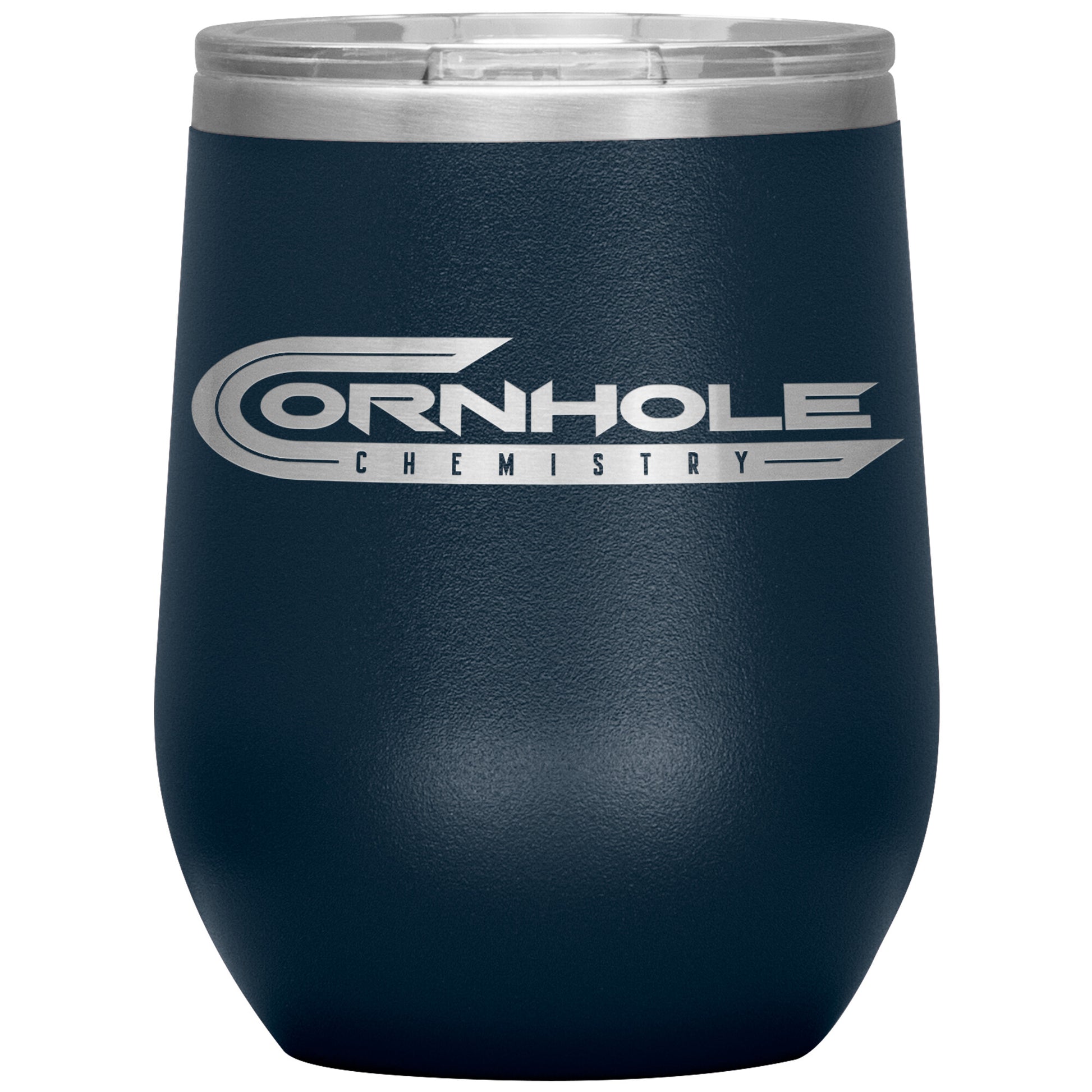 Cornhole Chemistry-12oz Wine Insulated Tumbler