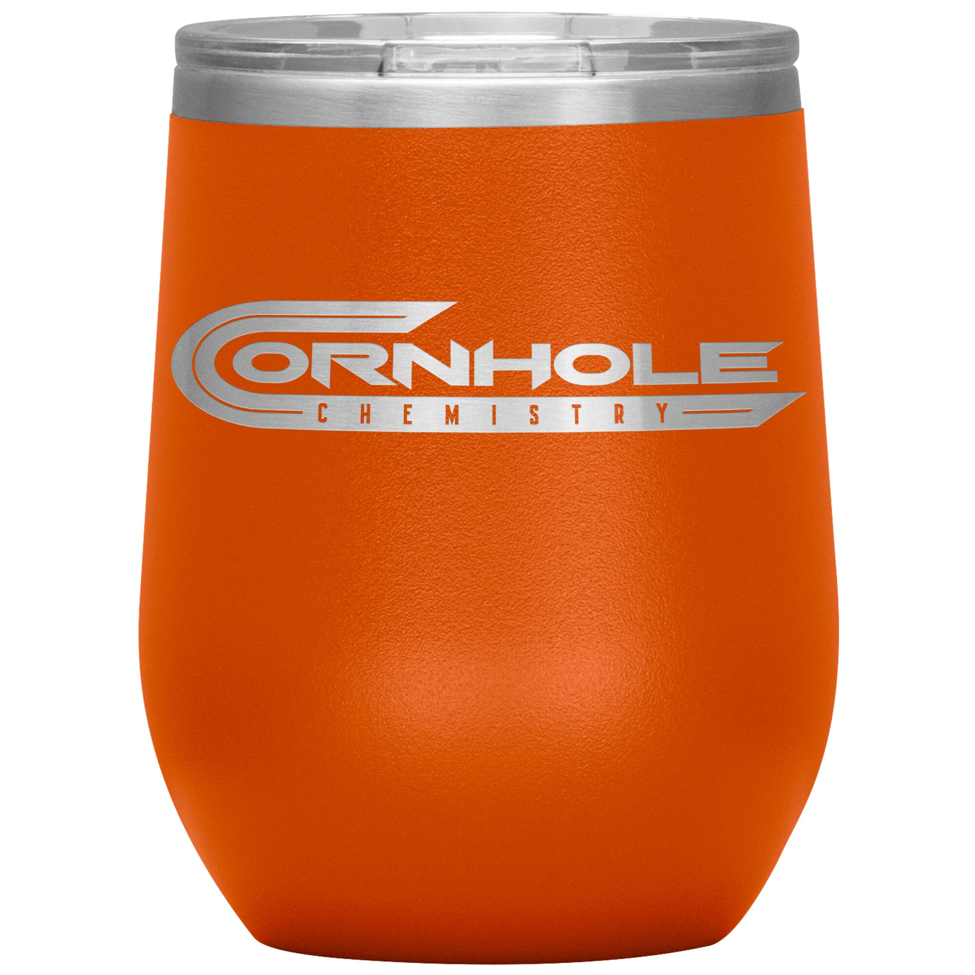 Cornhole Chemistry-12oz Wine Insulated Tumbler