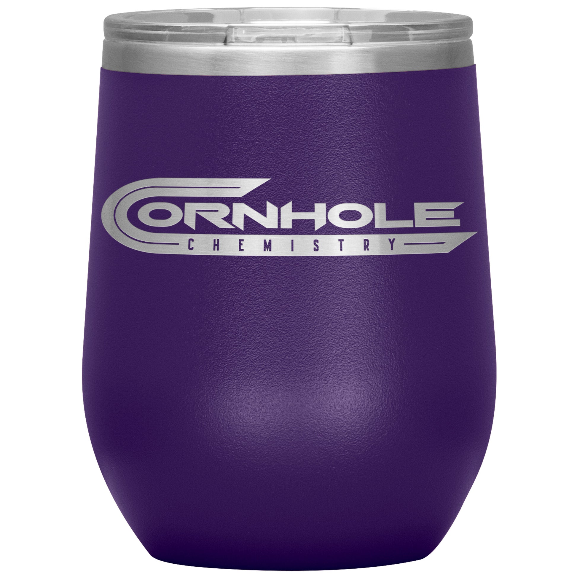 Cornhole Chemistry-12oz Wine Insulated Tumbler