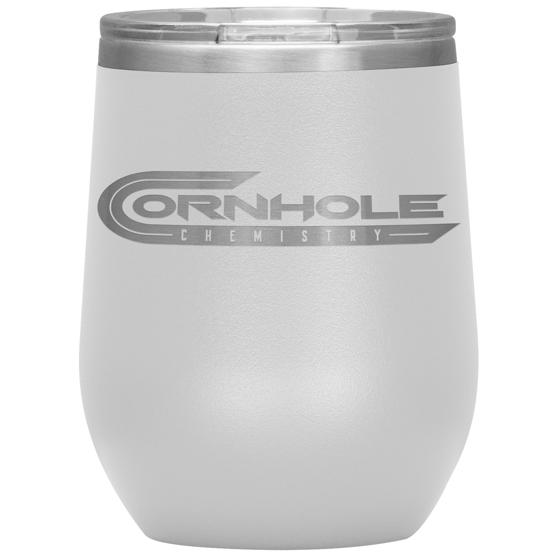Cornhole Chemistry-12oz Wine Insulated Tumbler