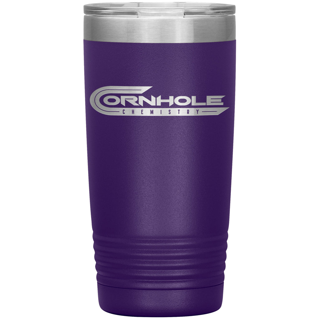 Cornhole Chemistry-20oz Insulated Tumbler