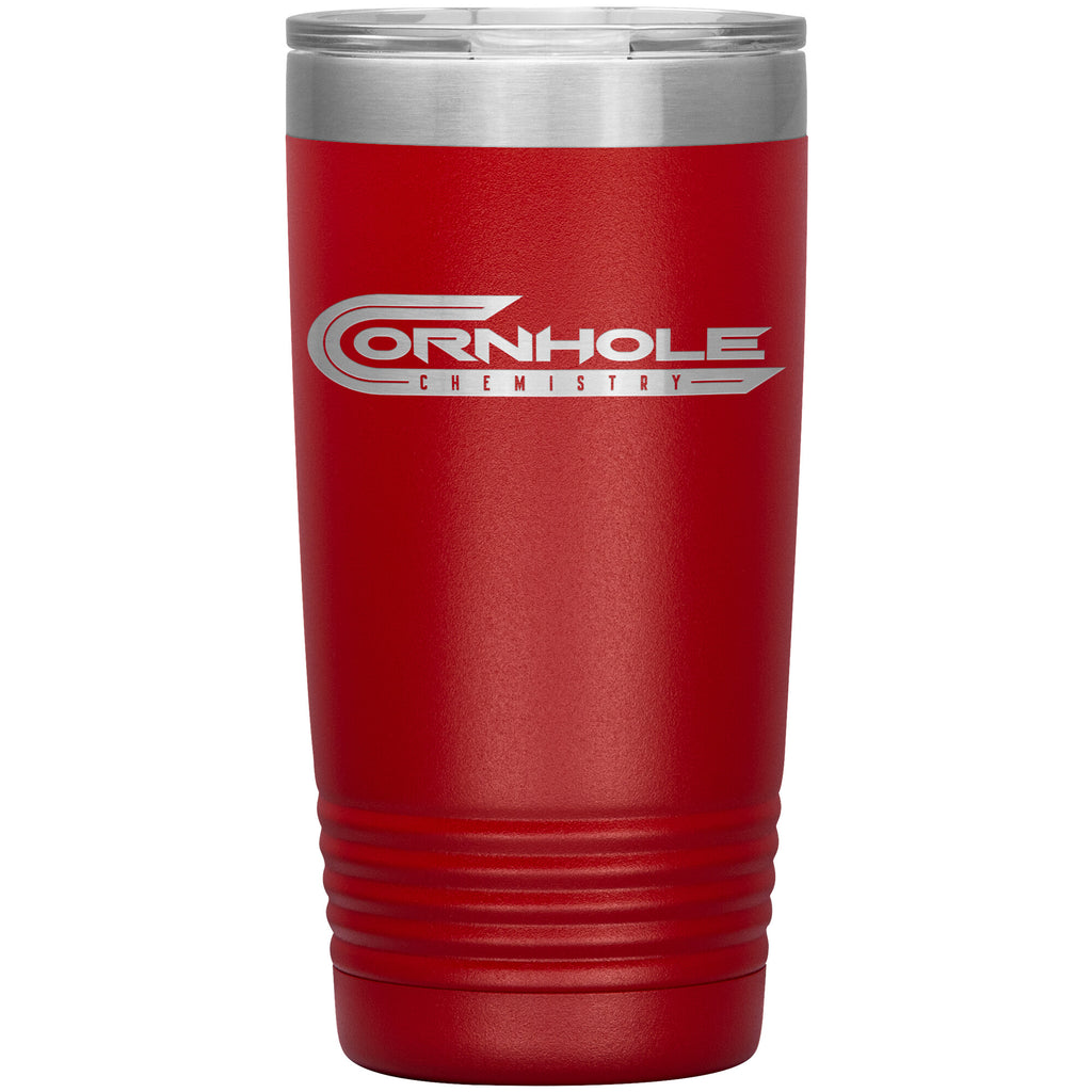 Cornhole Chemistry-20oz Insulated Tumbler