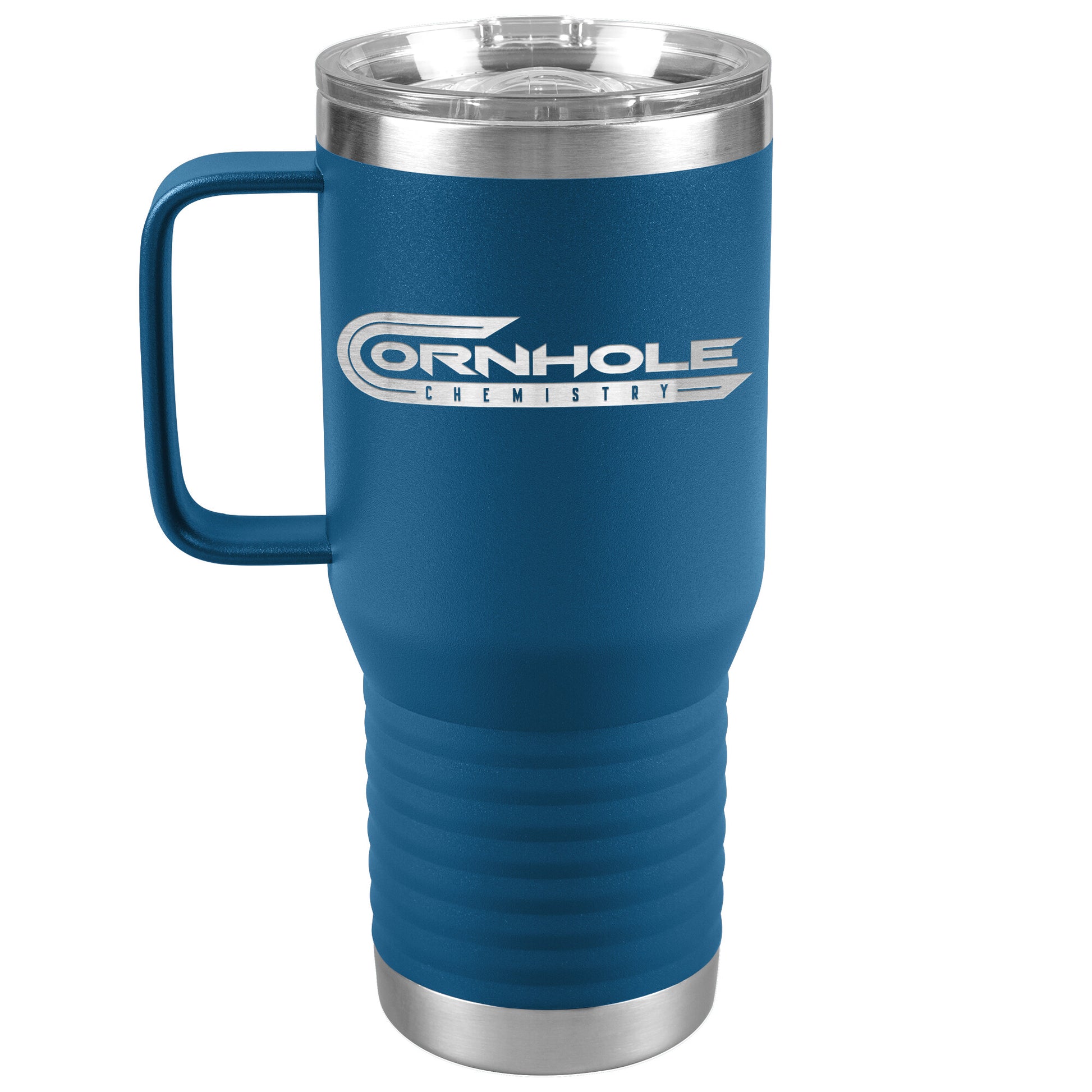 Cornhole Chemistry-20oz Travel Tumbler