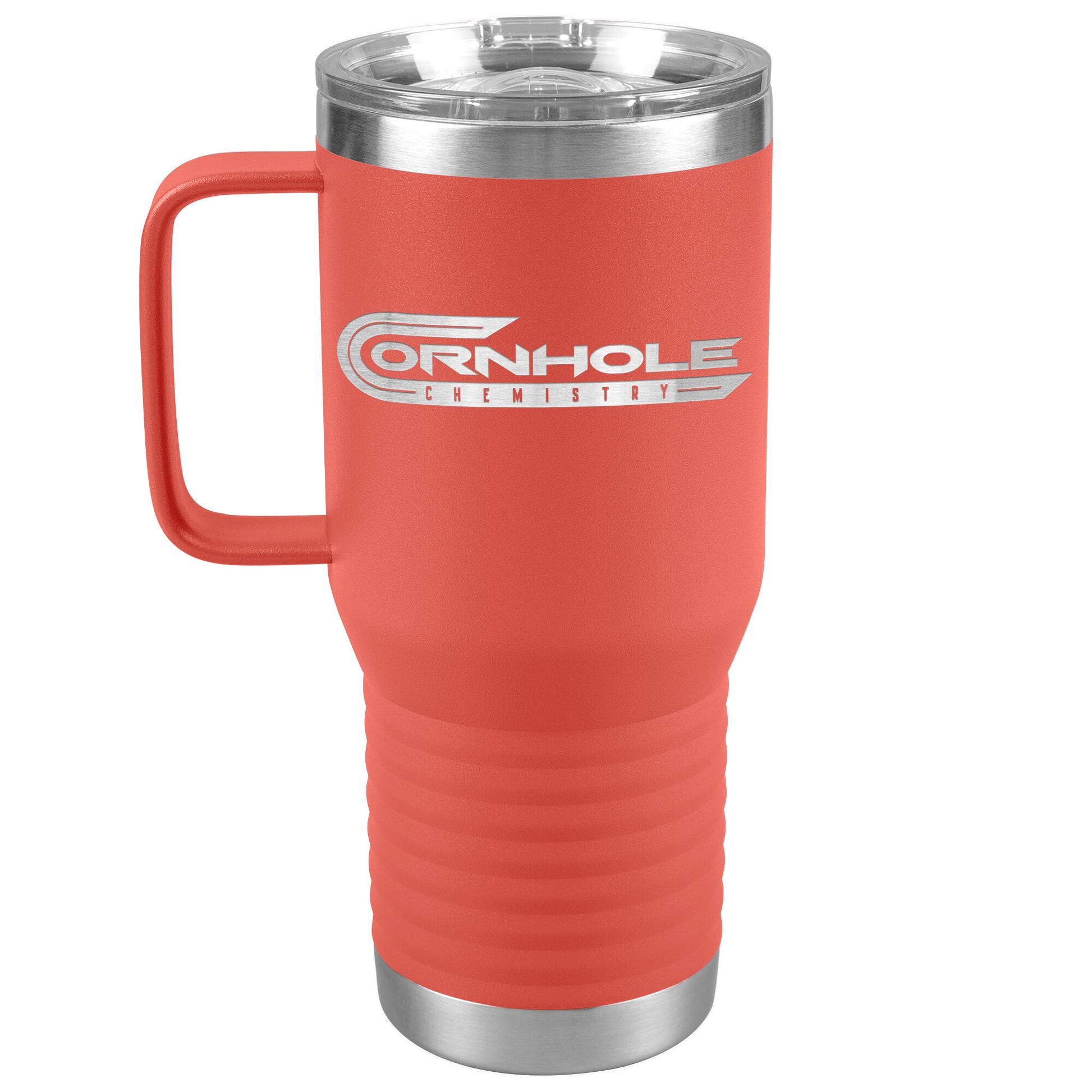 Cornhole Chemistry-20oz Travel Tumbler