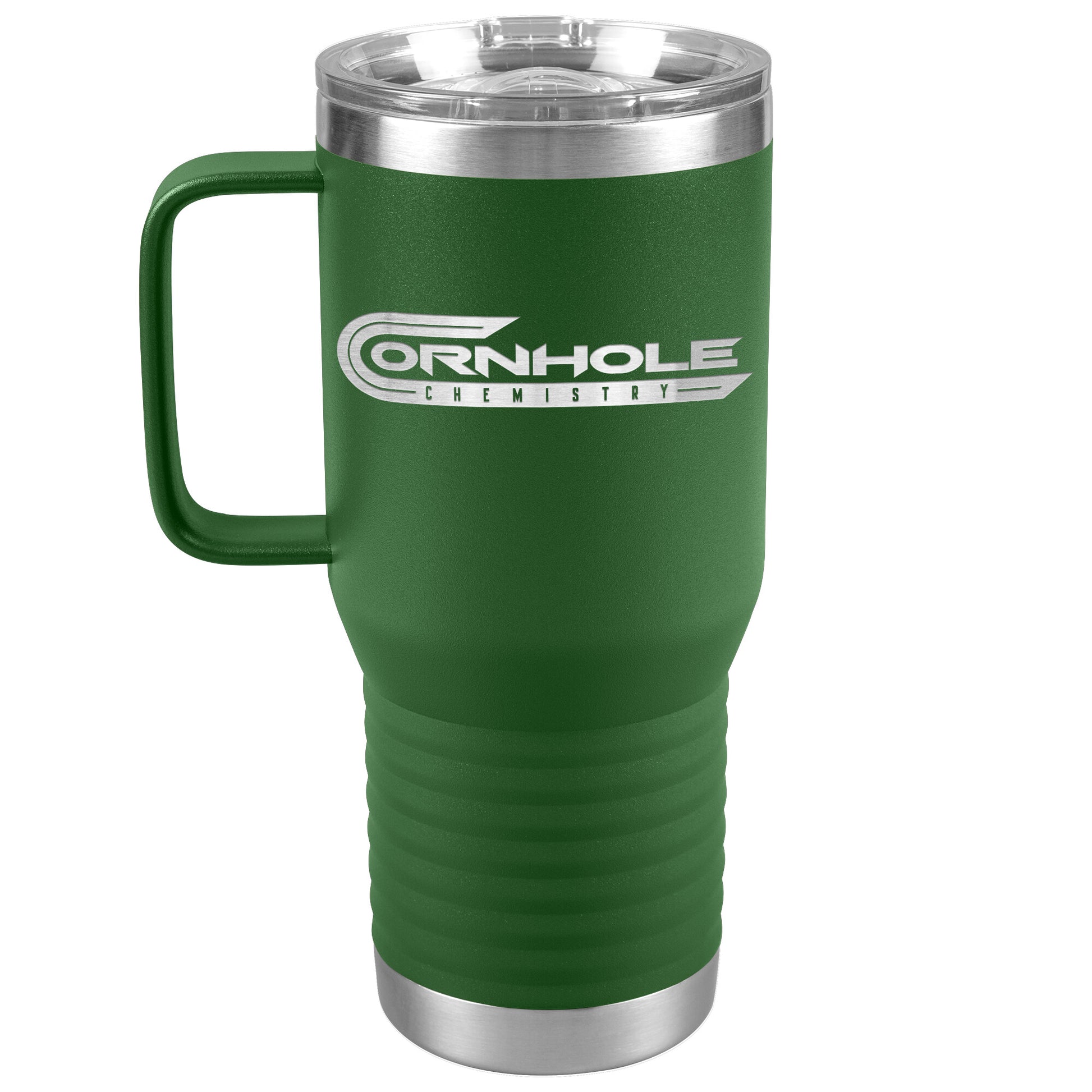Cornhole Chemistry-20oz Travel Tumbler