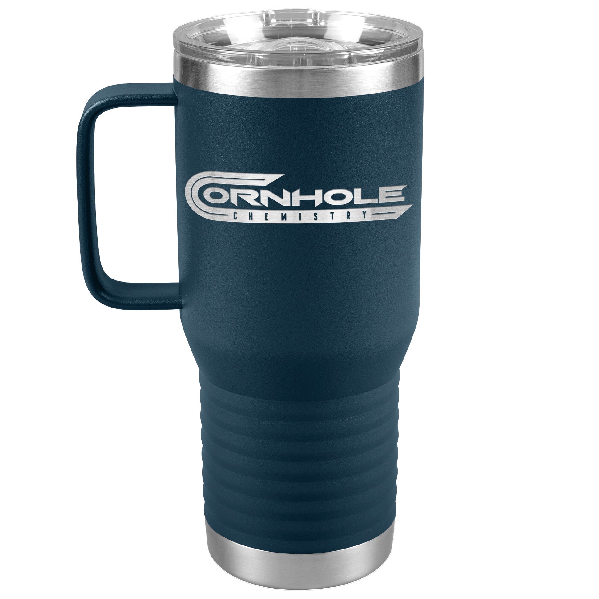 Cornhole Chemistry-20oz Travel Tumbler