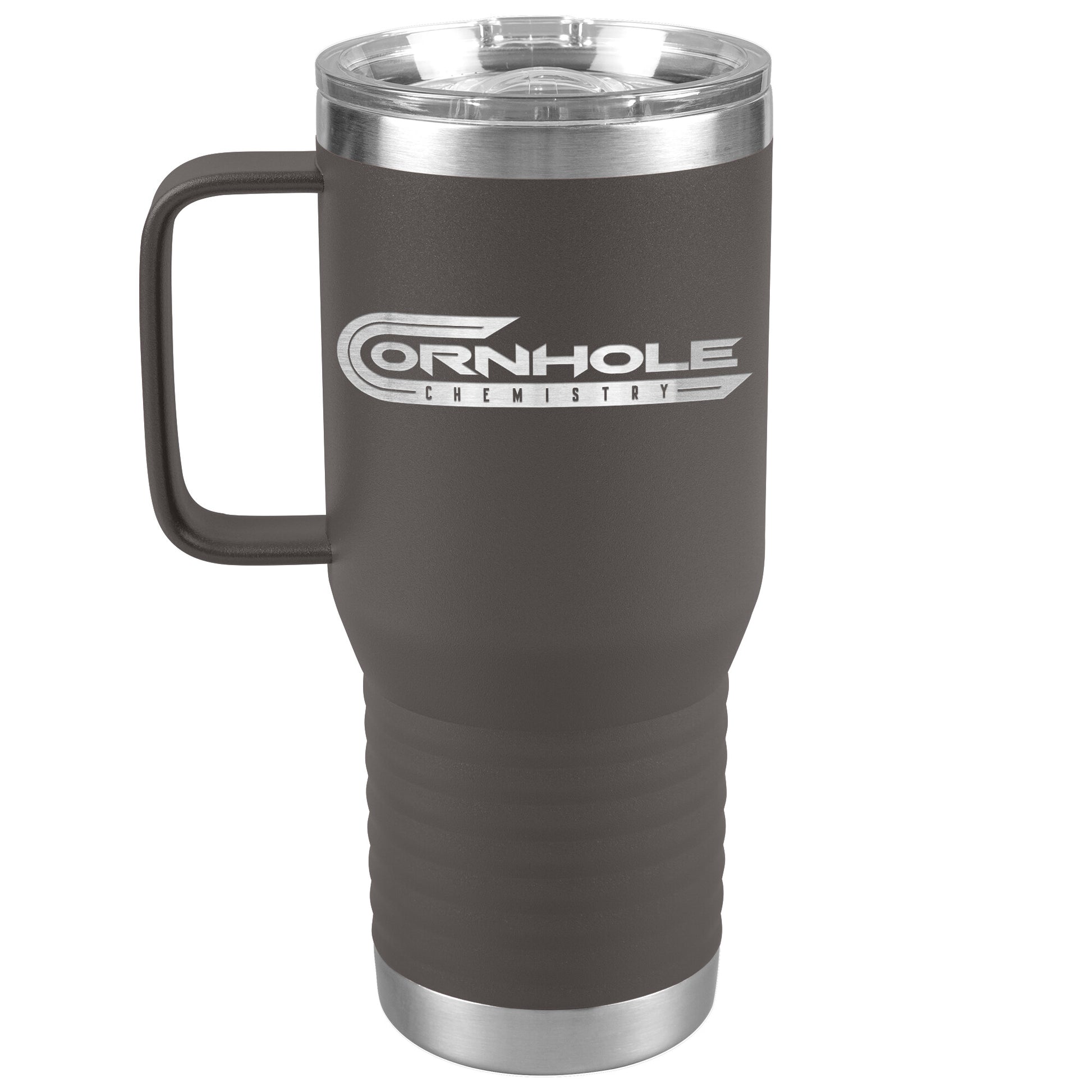 Cornhole Chemistry-20oz Travel Tumbler