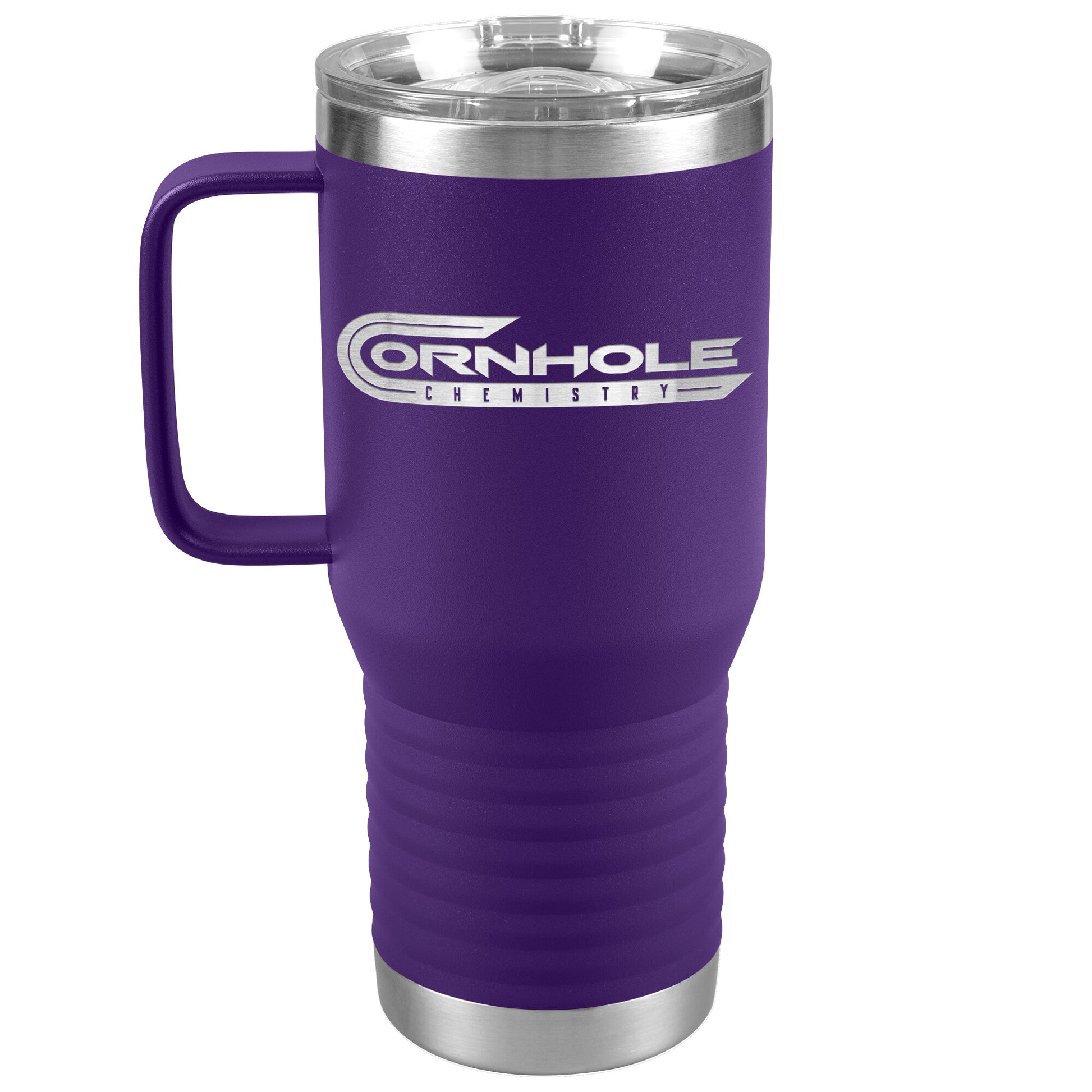 Cornhole Chemistry-20oz Travel Tumbler
