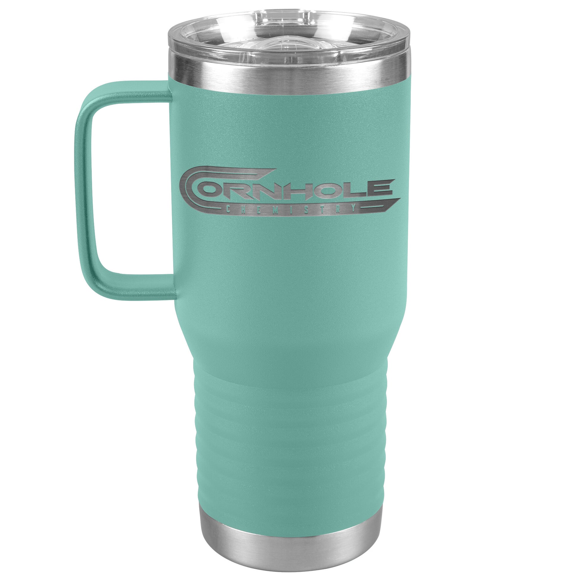 Cornhole Chemistry-20oz Travel Tumbler