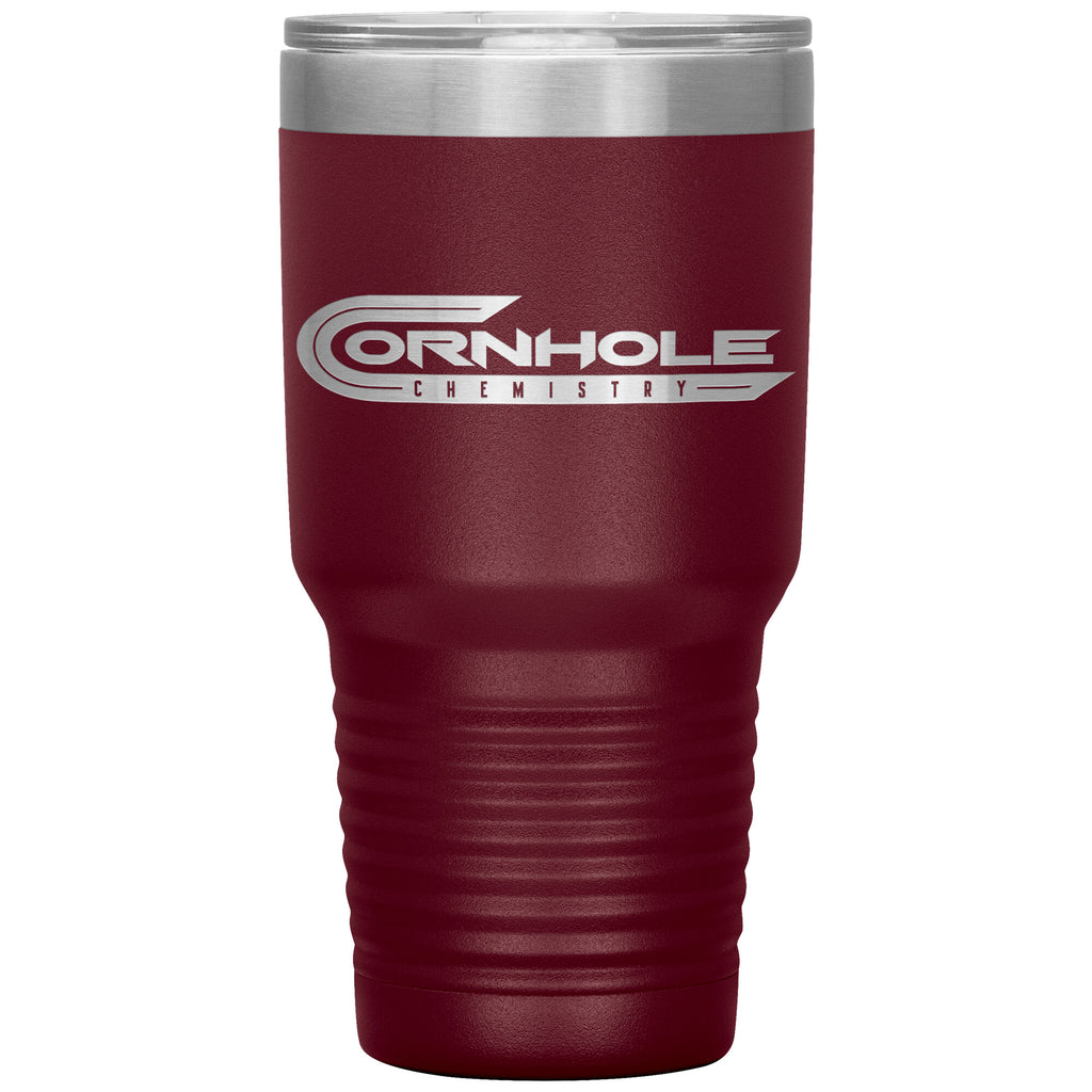 Cornhole Chemistry-30oz Insulated Tumbler