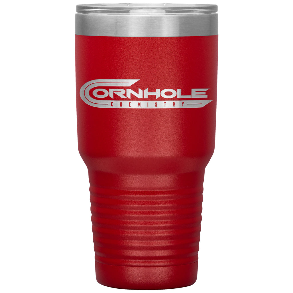 Cornhole Chemistry-30oz Insulated Tumbler