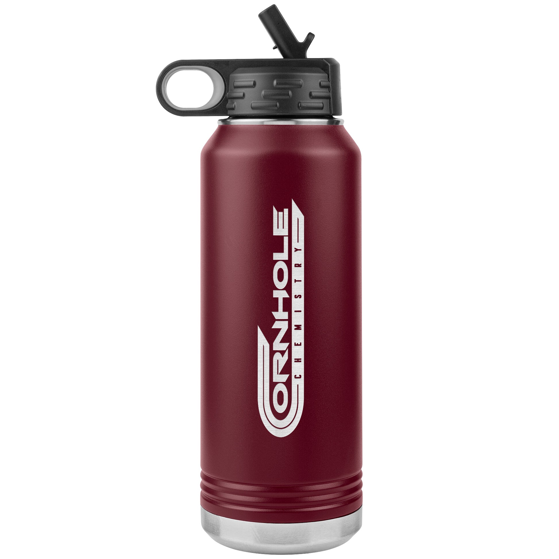 Cornhole Chemistry-32oz Water Bottle Insulated