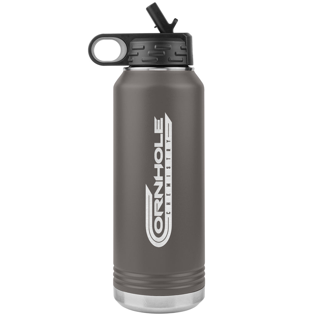 Cornhole Chemistry-32oz Water Bottle Insulated