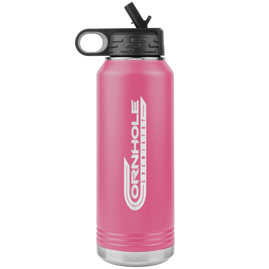 Cornhole Chemistry-32oz Water Bottle Insulated