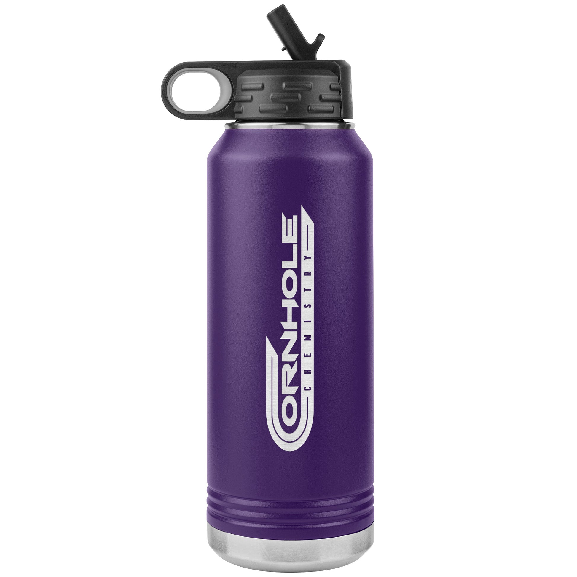 Cornhole Chemistry-32oz Water Bottle Insulated