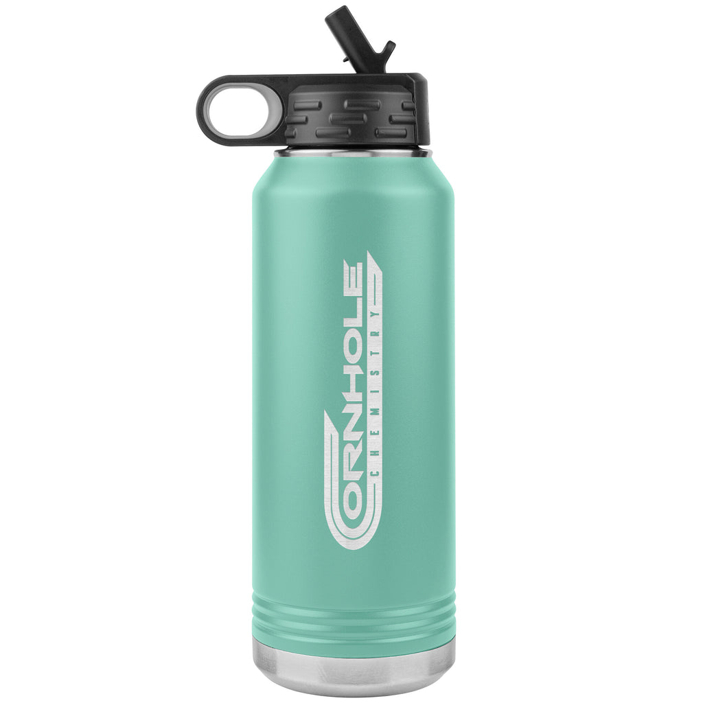 Cornhole Chemistry-32oz Water Bottle Insulated