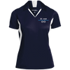 Dr. Eye-Ladies' Colorblock Performance Polo