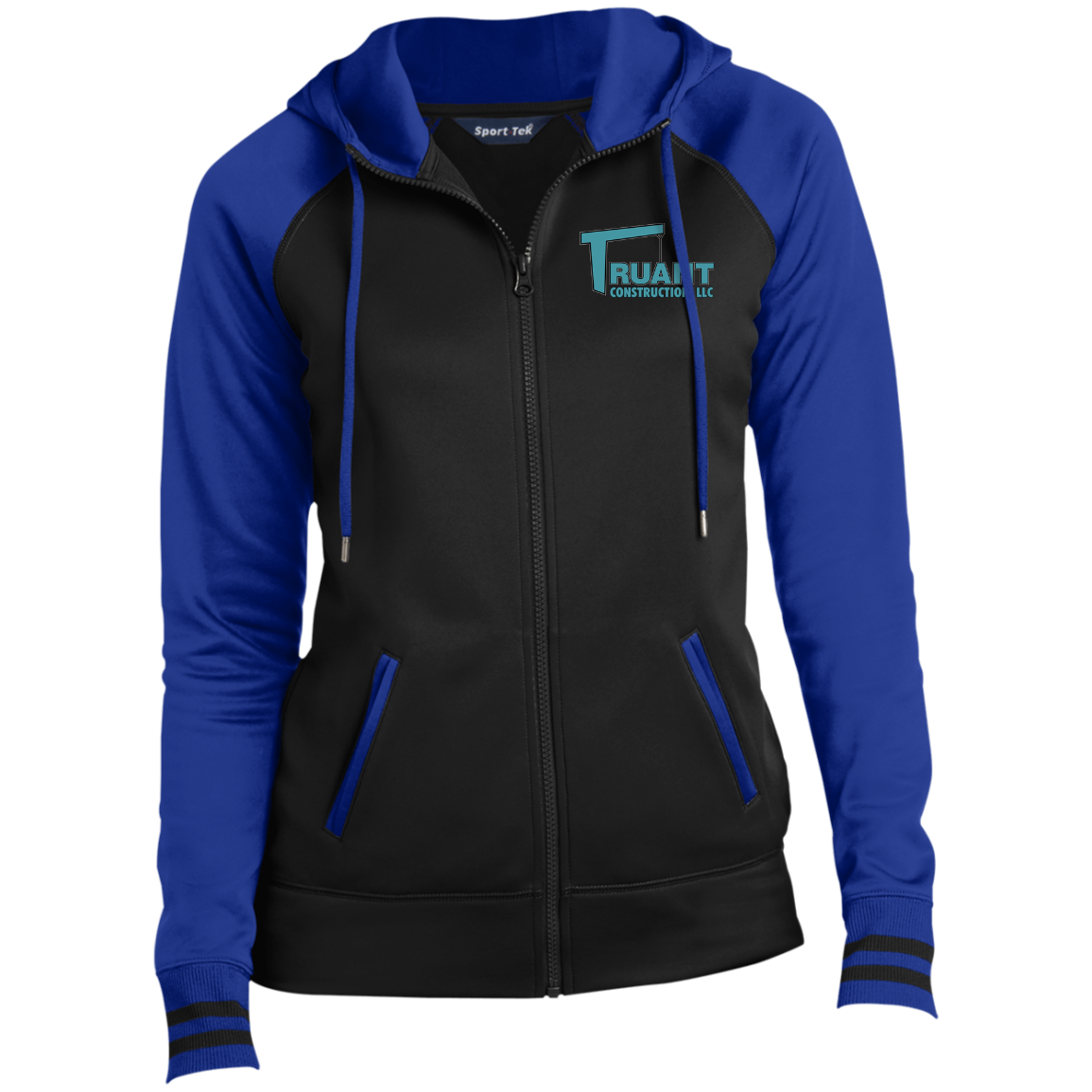 truant final polo LST236 Ladies' Sport-Wick® Full-Zip Hooded Jacket