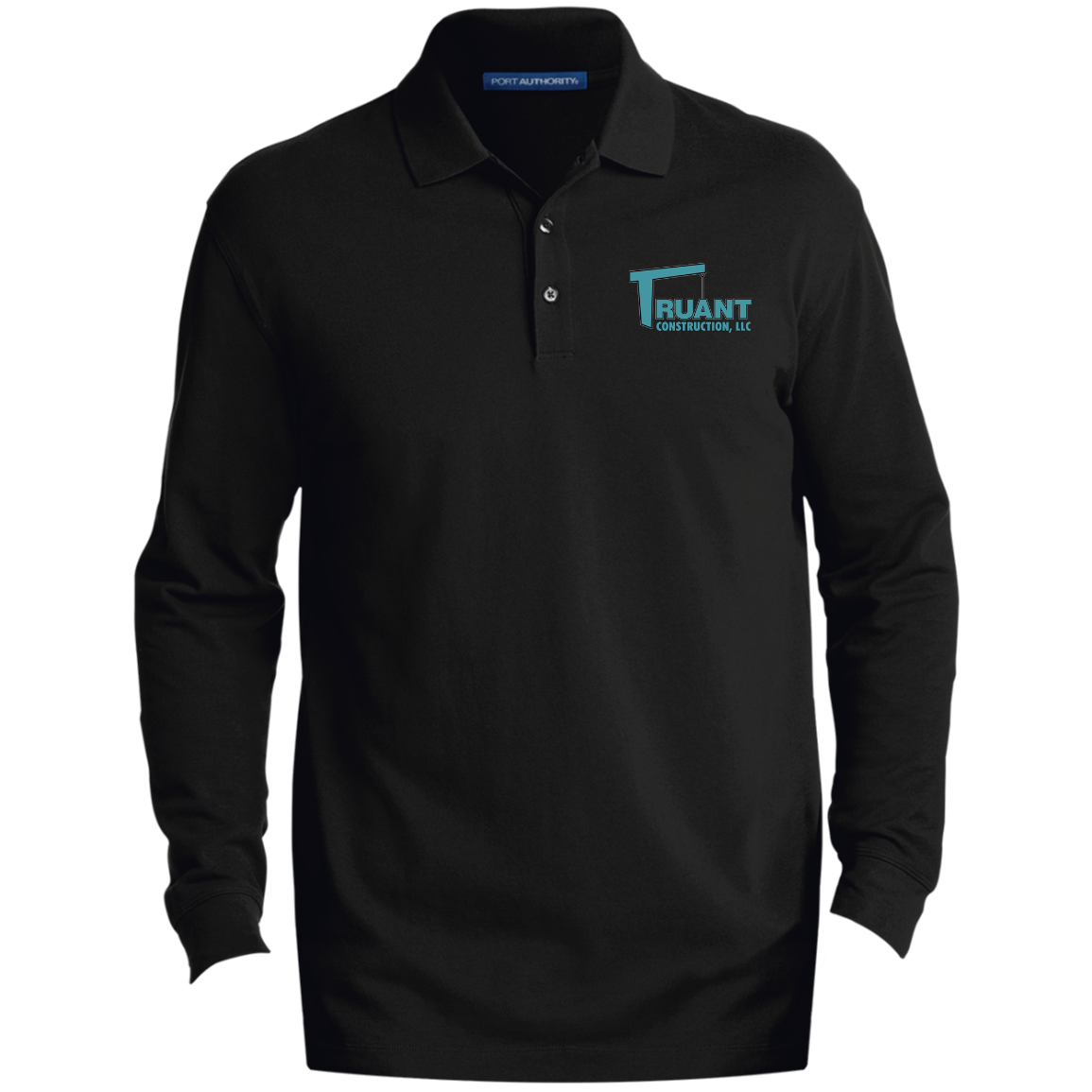 truant final polo K8000LS Men's EZCotton™ Long Sleeve Polo