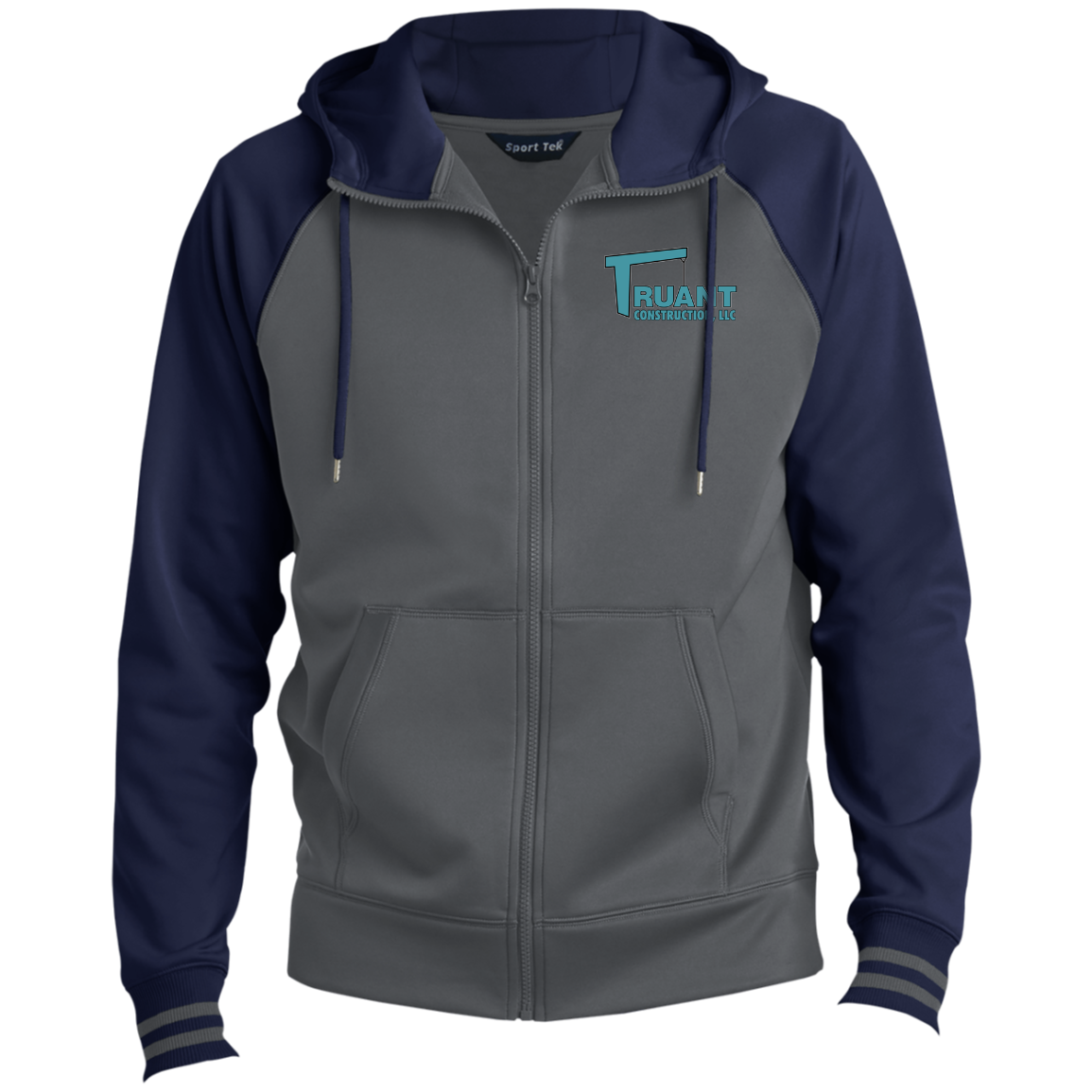 truant final polo ST236 Men's Sport-Wick® Full-Zip Hooded Jacket