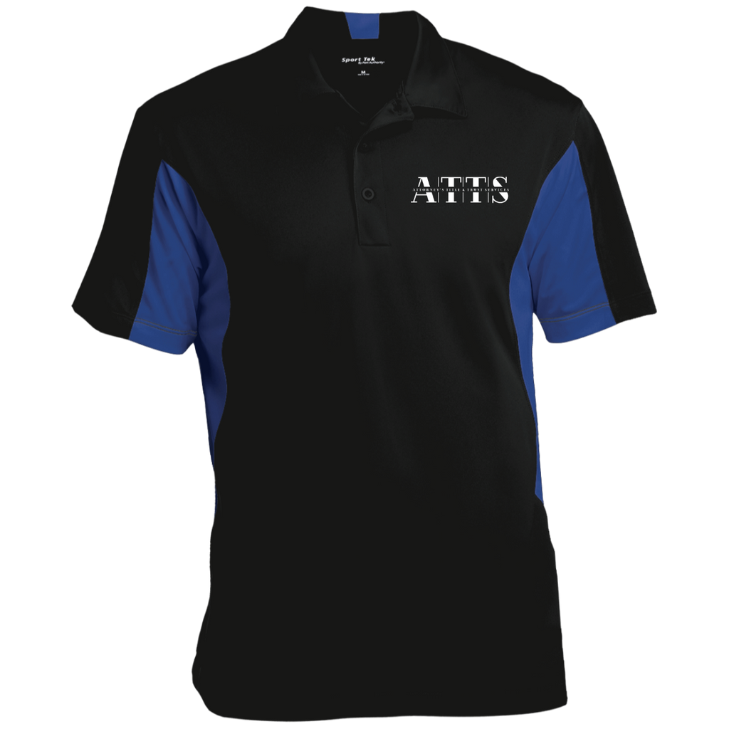 attswhite ST655 Men's Colorblock Performance Polo
