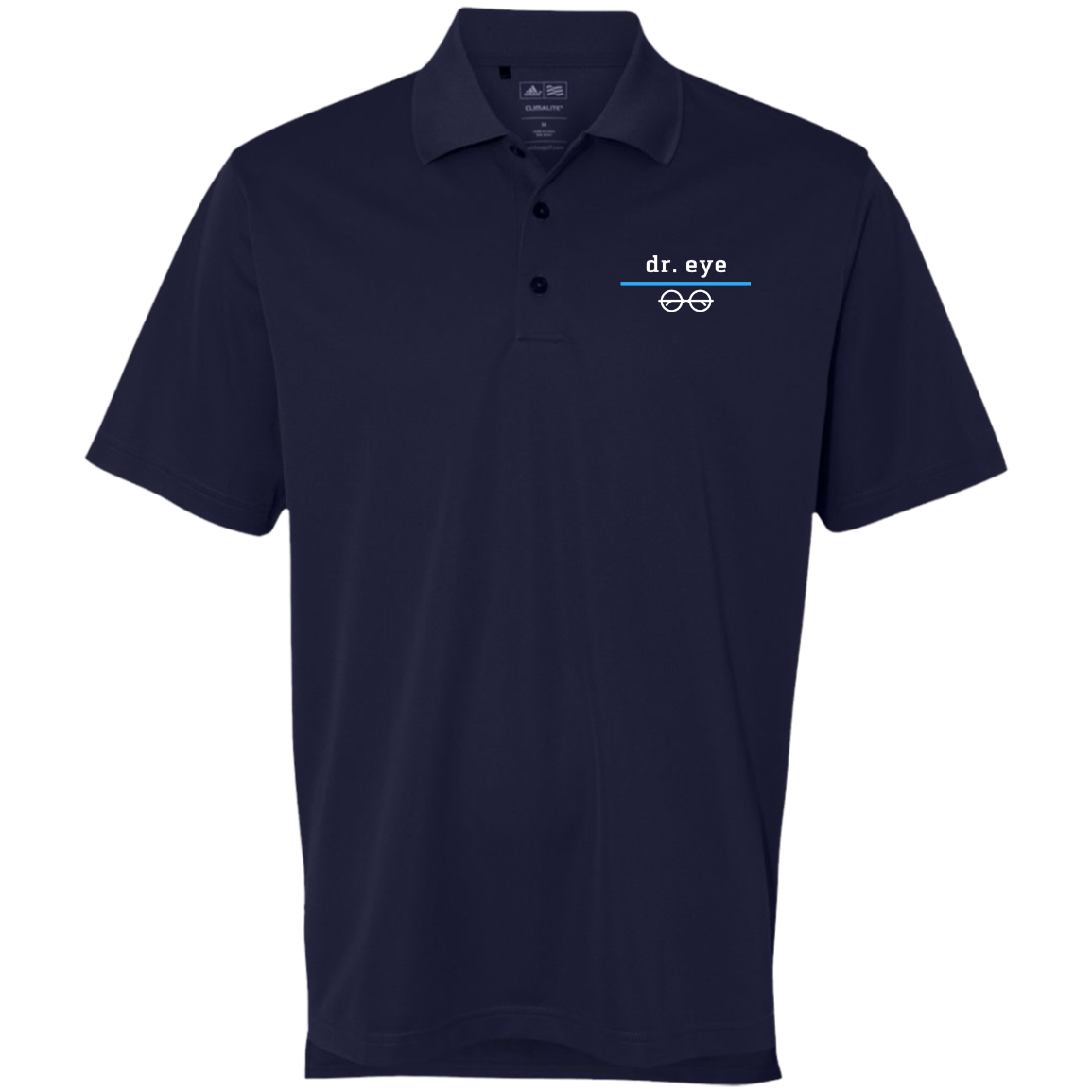 Dr. Eye-Golf ClimaLite Basic Performance Pique Polo