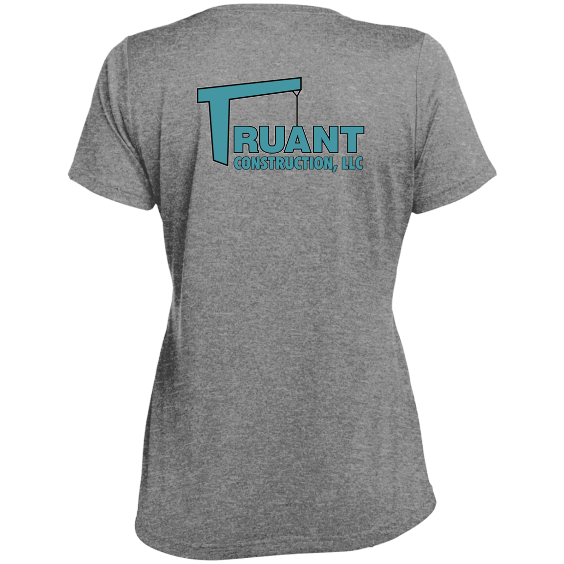 LST360 Ladies' Heather Scoop Neck Performance Tee