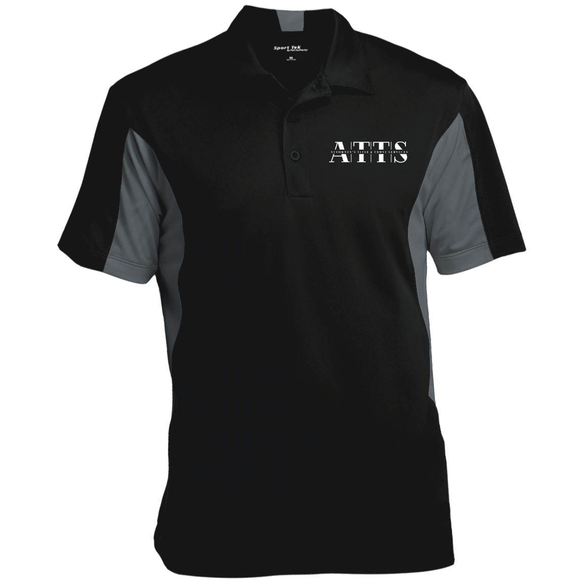 attswhite ST655 Men's Colorblock Performance Polo