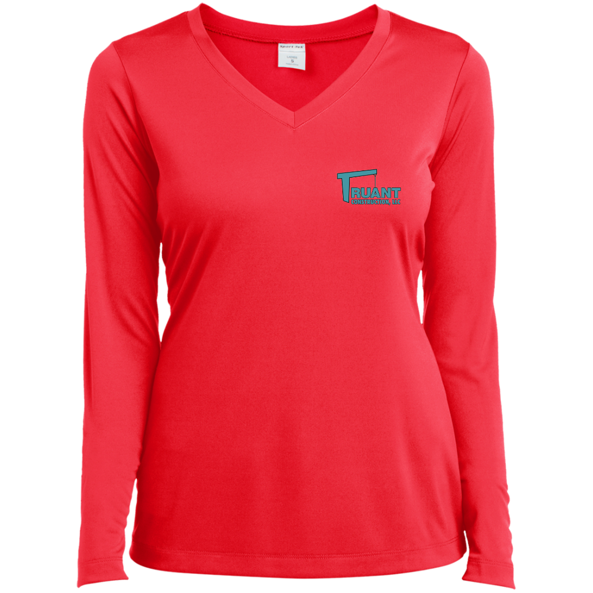 LST353LS Ladies’ Long Sleeve Performance V-Neck Tee