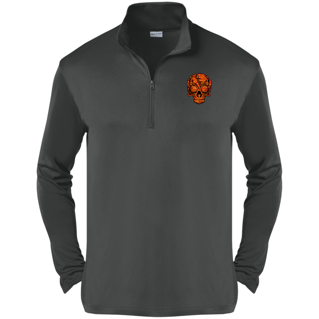 OCC SKULL 1 RED ST357 Competitor 1/4-Zip Pullover