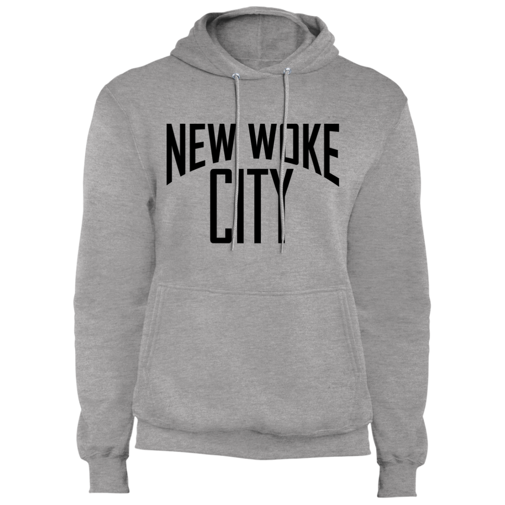 New Woke City-Core Fleece Pullover Hoodie