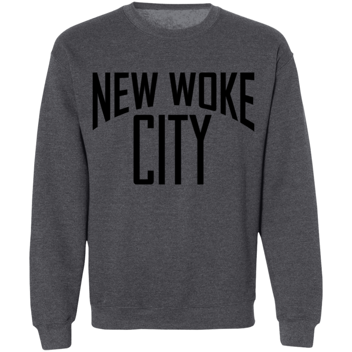 new woke city Z65 Crewneck Pullover Sweatshirt
